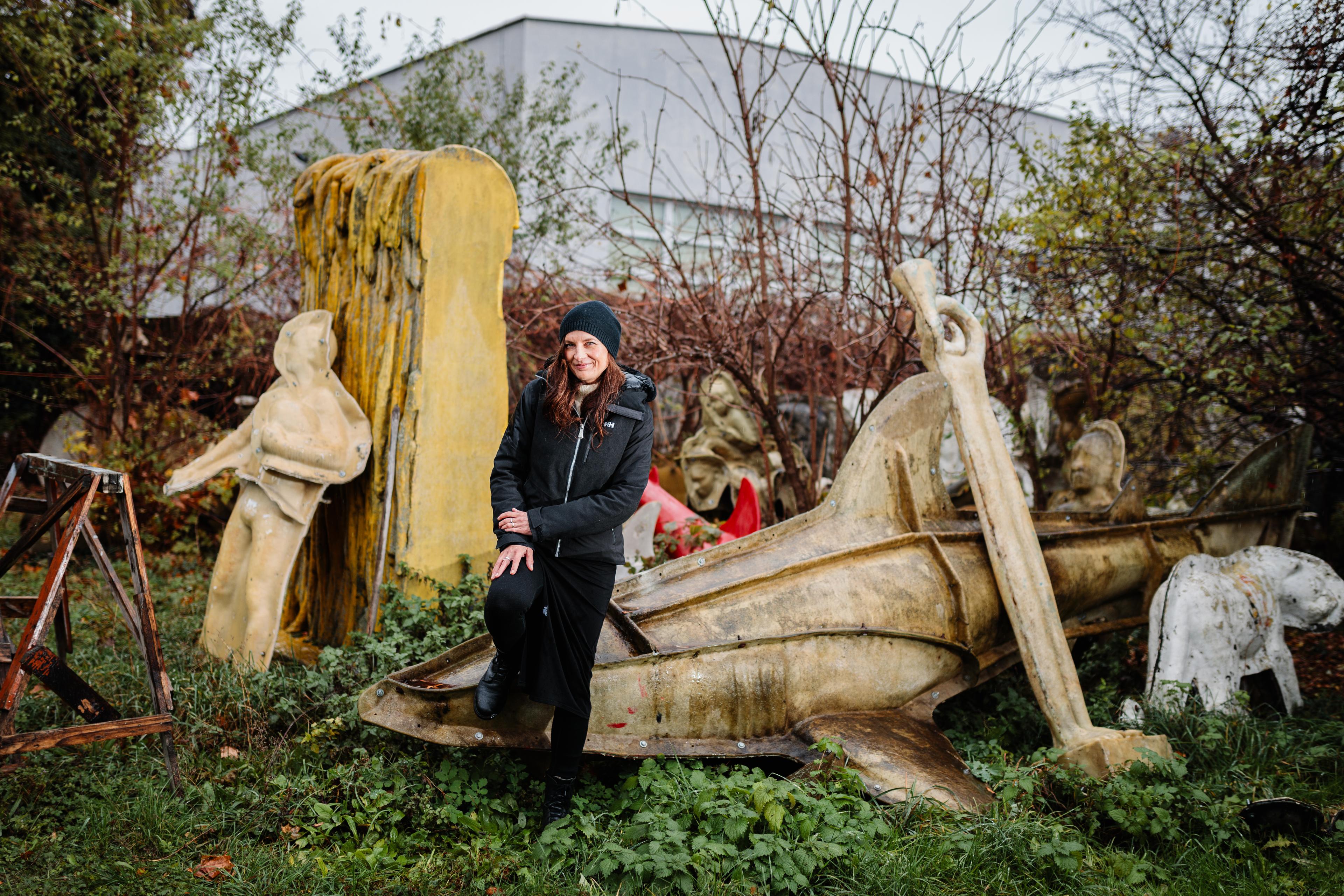 Silvie Šeborová, hlavní kurátorka Brno Art Open, ráda prozkoumává městskou divočinu, které se věnuje ve své knize Nemísta