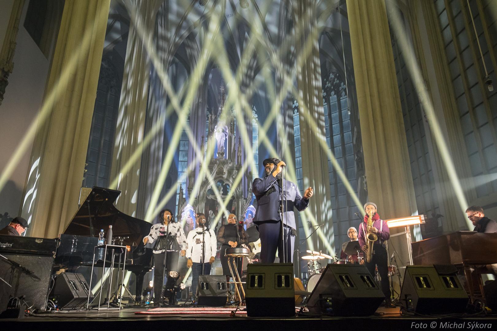 Velkolepý koncert Gregory Portera v kostele sv. Jakuba