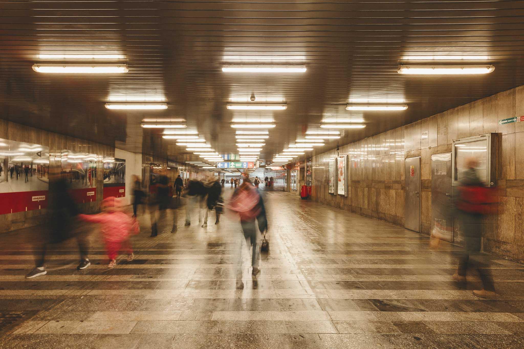 Podchod pod hlavním nádražím