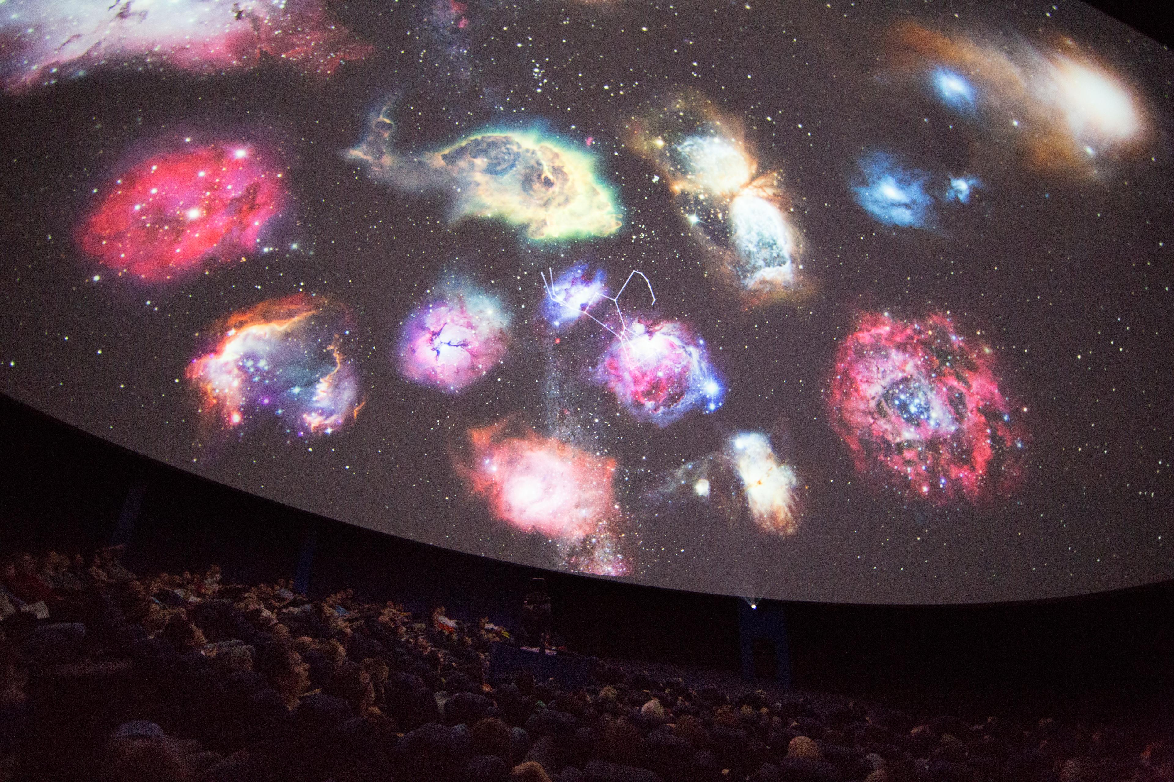 Projekční plocha před rekonstrukcí.