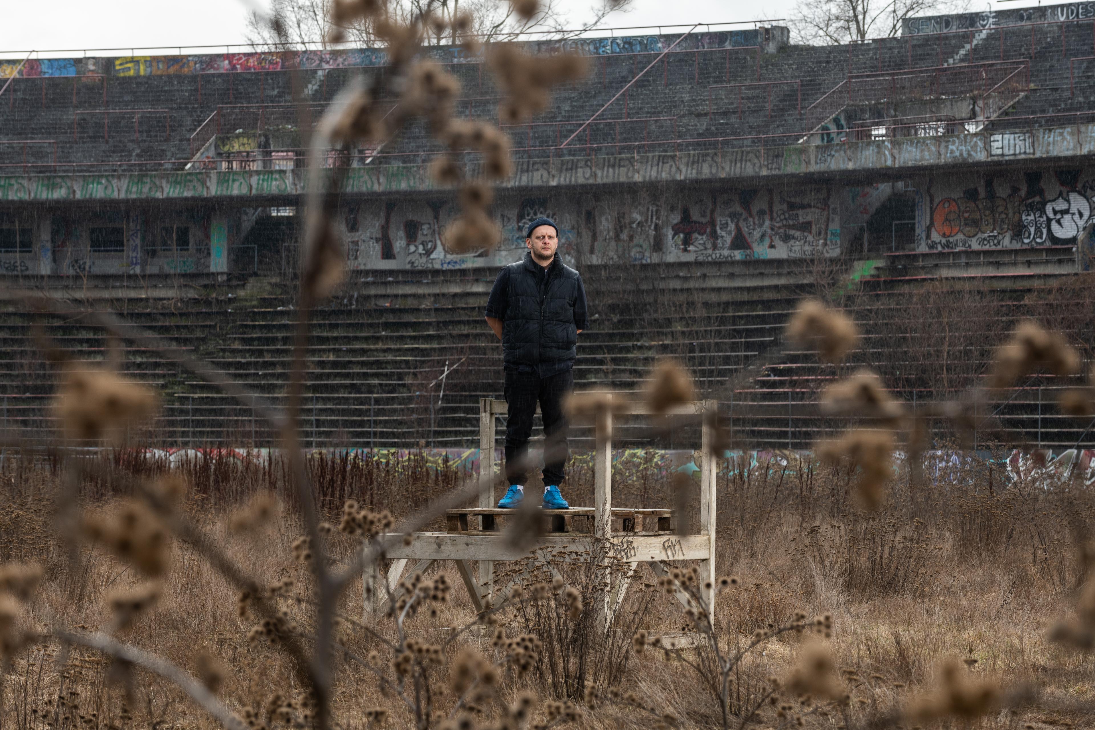 Festival začínal na fotbalovém stadionu Za Lužánkami