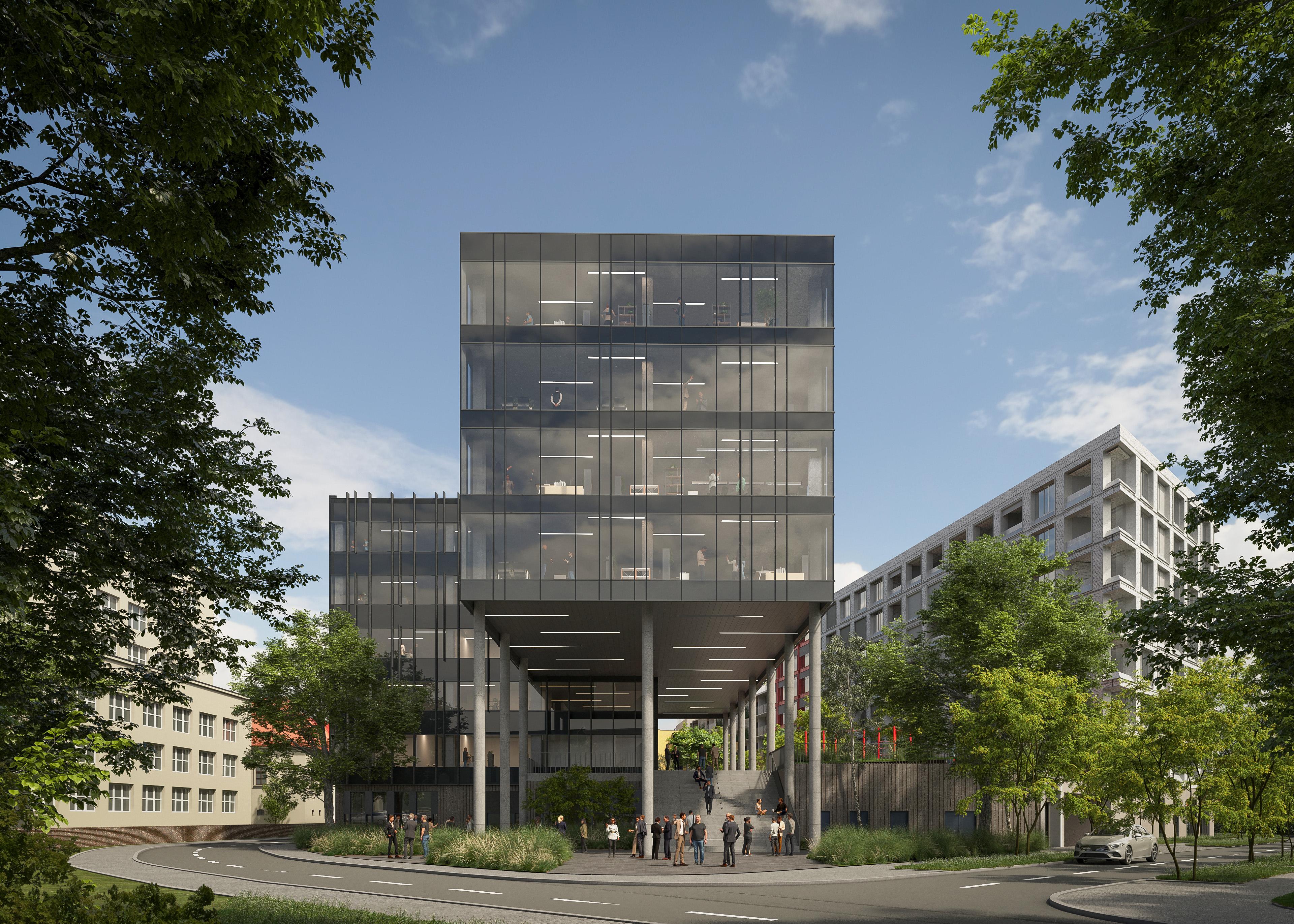 Kancelářská budova D4.