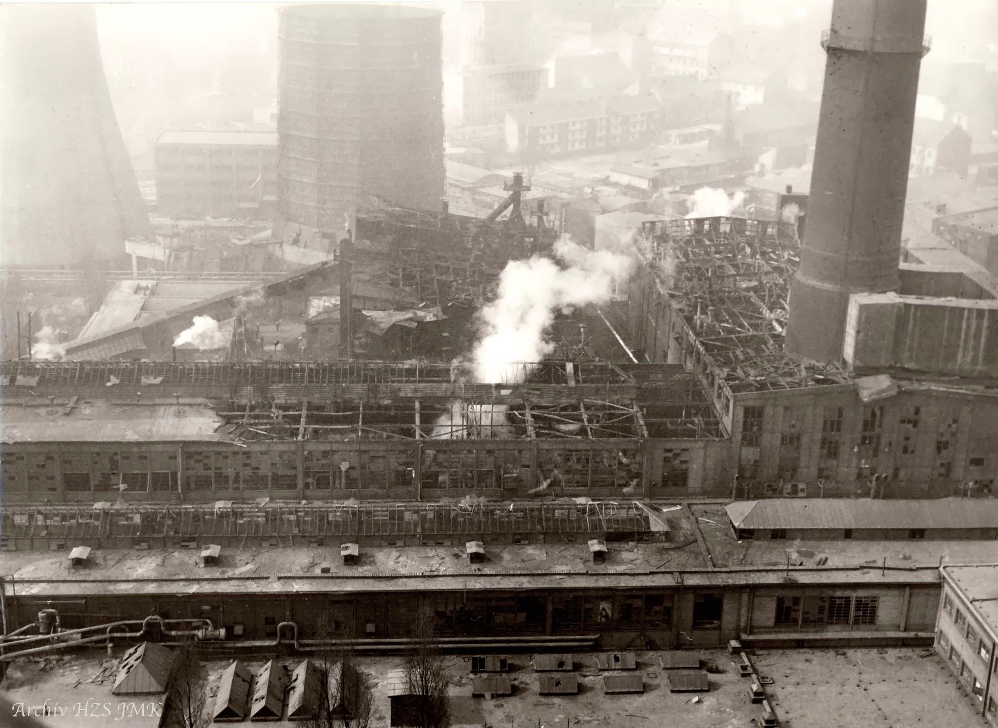 Od požáru teplárny uběhlo letos v únoru přesně 50 let