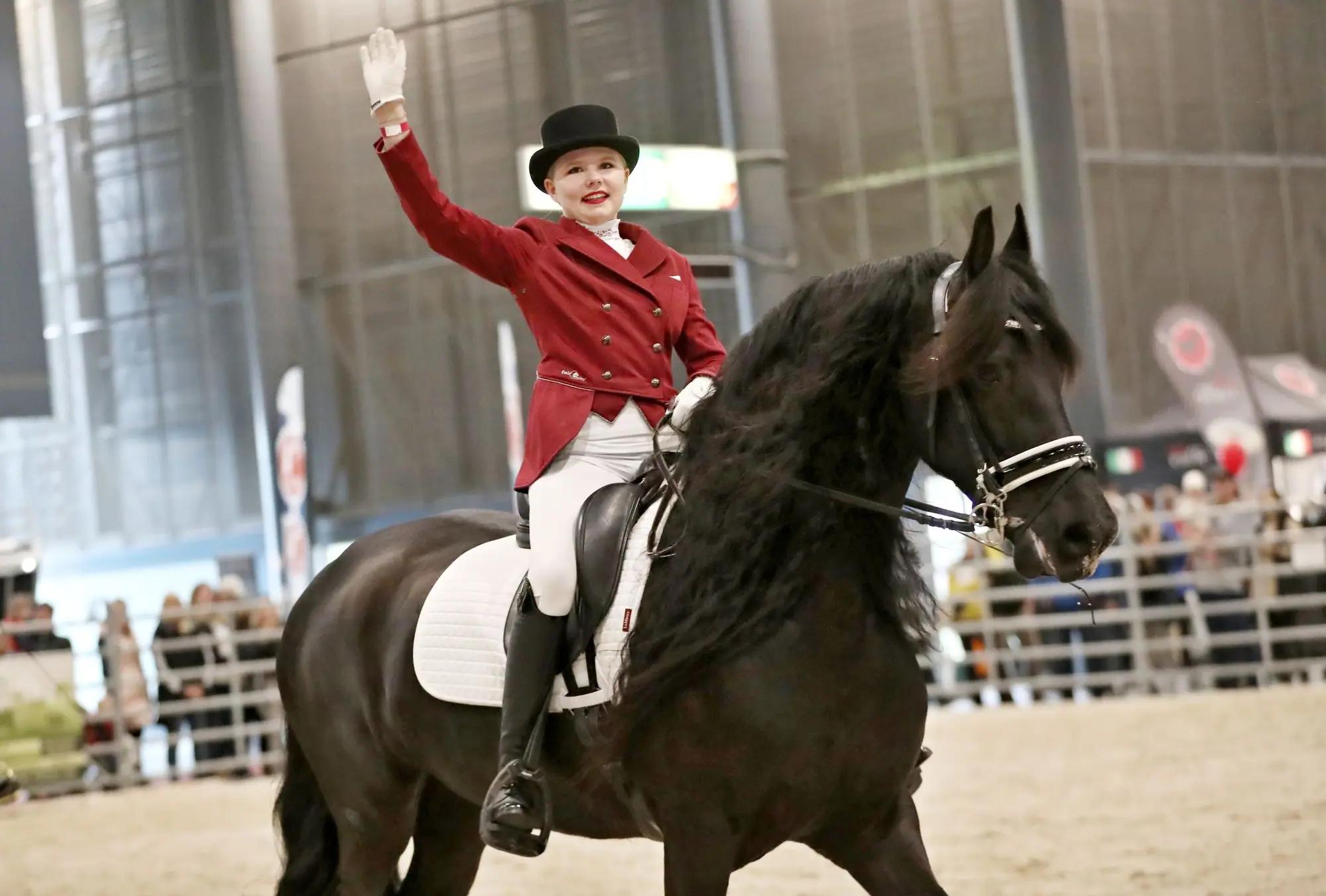 Expozice koní nabídne např. ukázky různých jezdeckých stylů