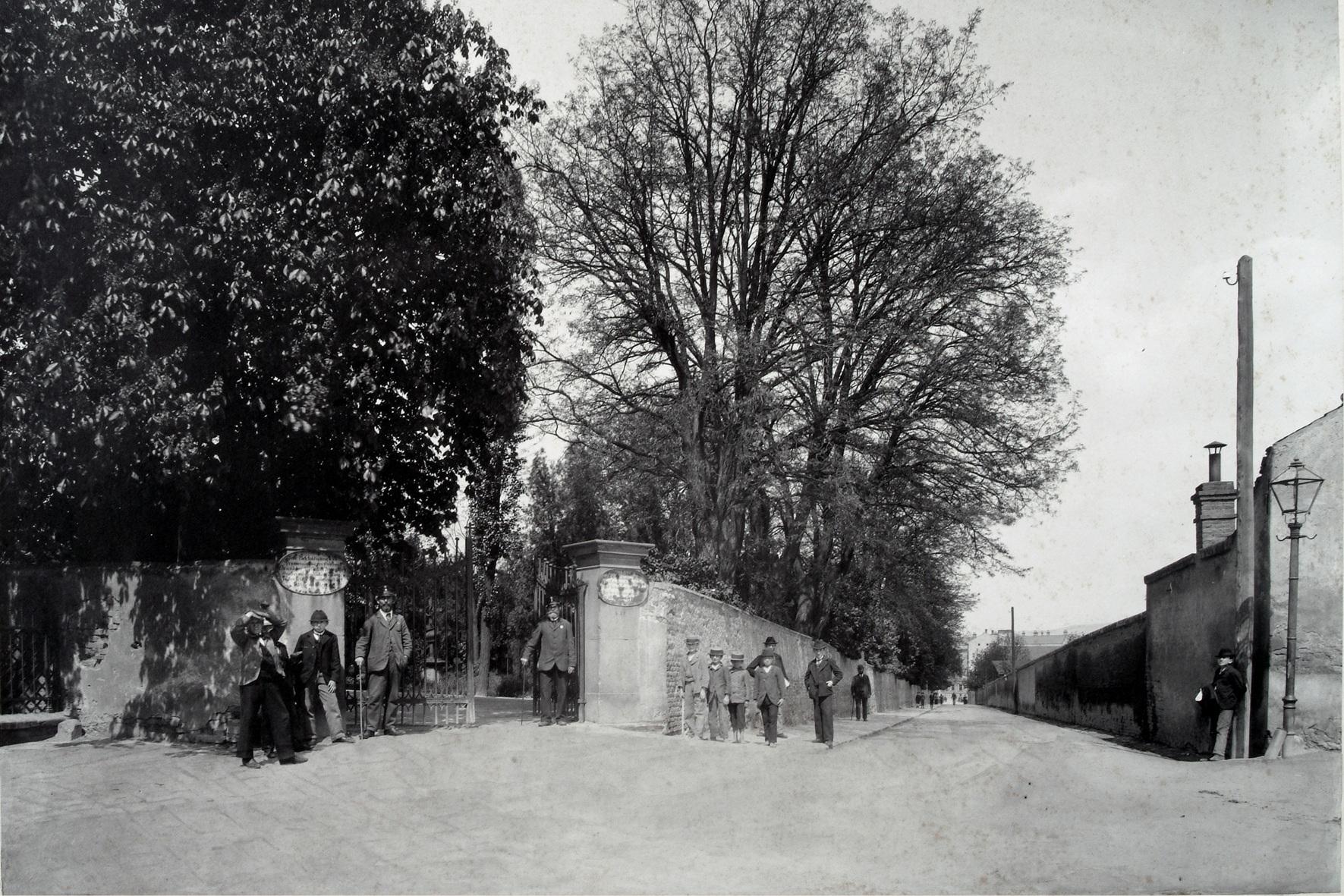 V místech dnešního Tyršova sadu byl hřbitov od konce 18. do konce 19. století.