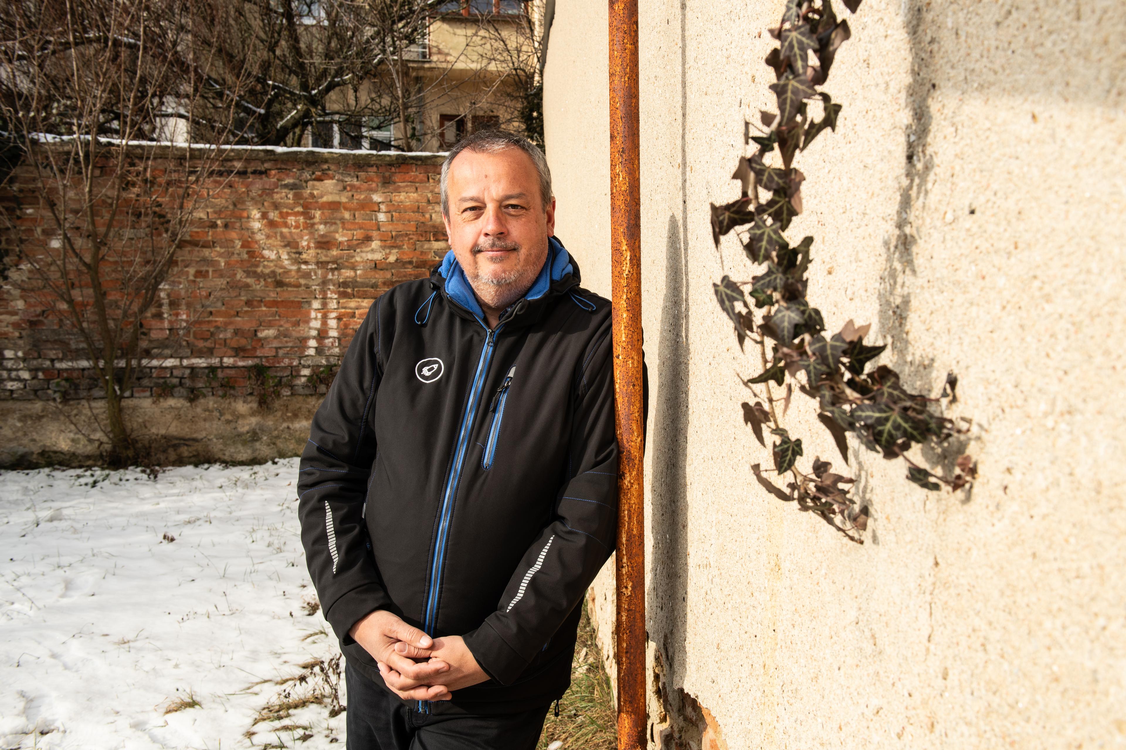 Zeď na Kubešově ulici