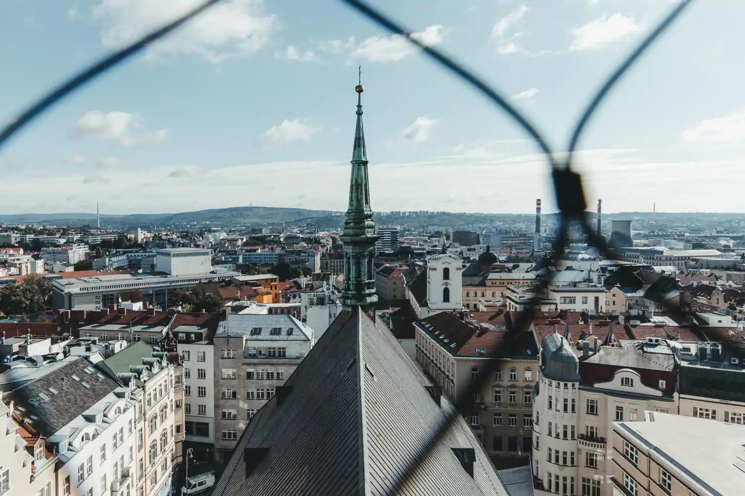 Výhled z kostela sv. Jakuba
