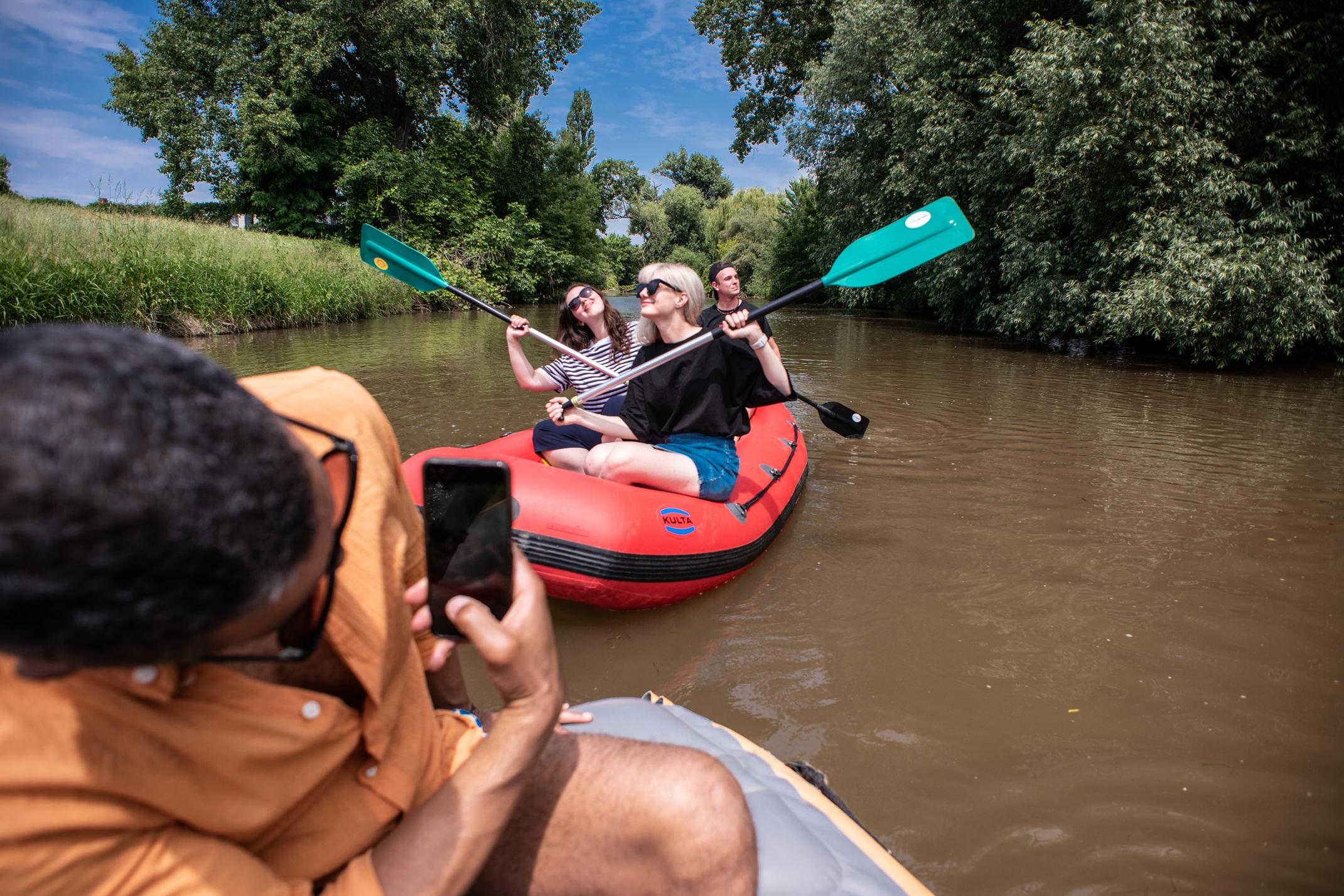 Plavba jižní částí Brna