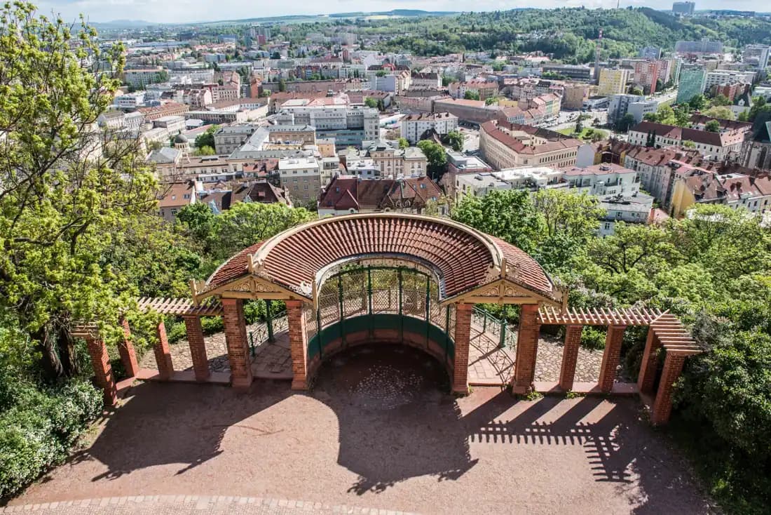 Výhled ze Špilberku