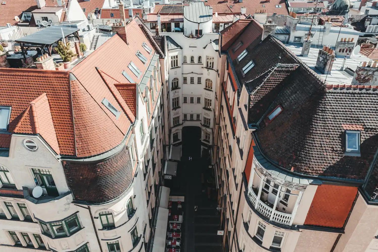 Výhled ze Staré radnice