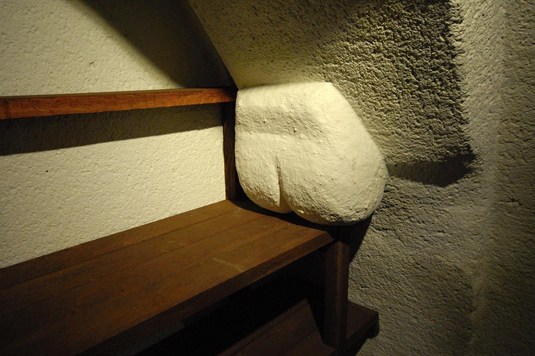 Kamenný útvar v Labyrintu pod Zelným trhem