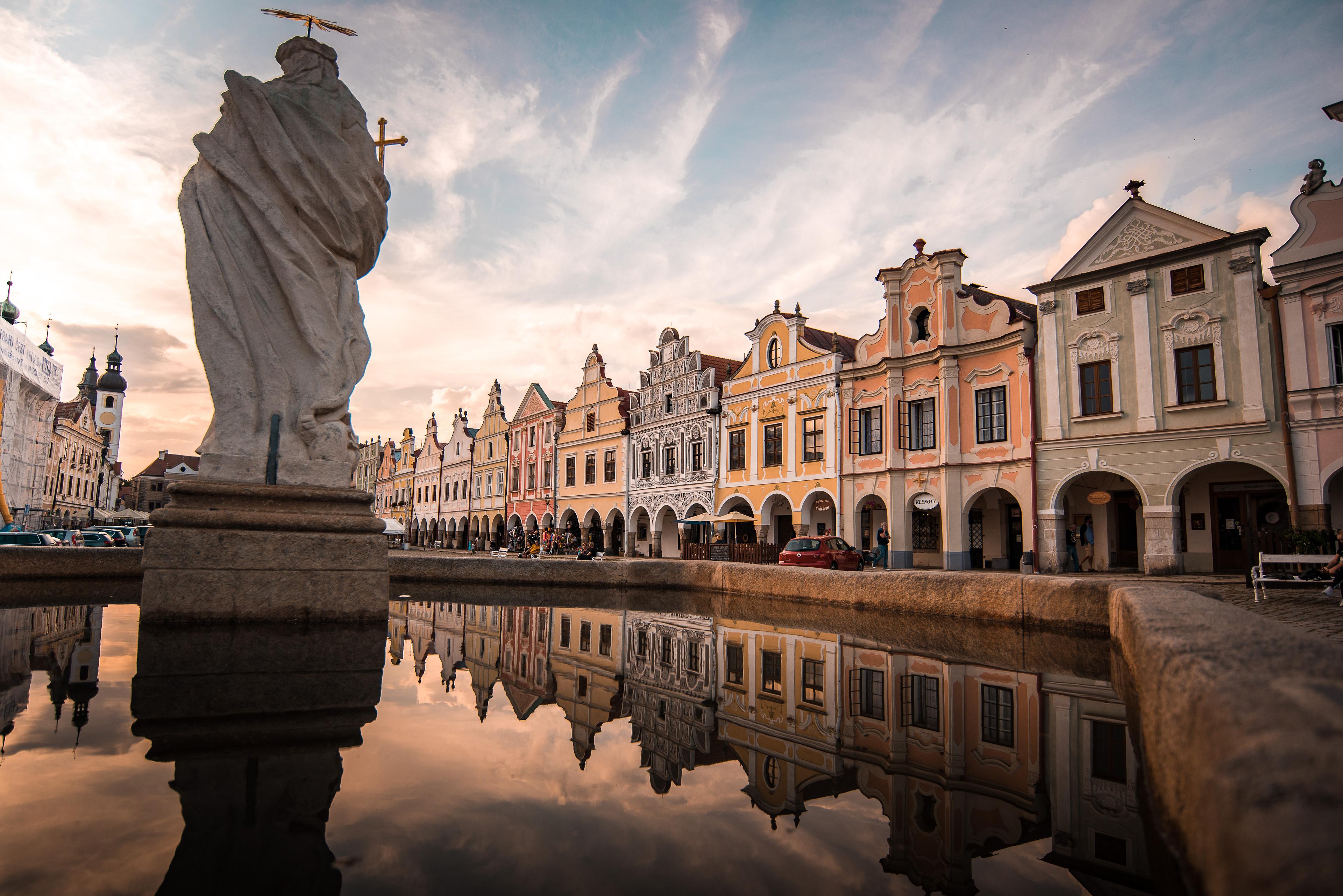 Náměstí v Telči.