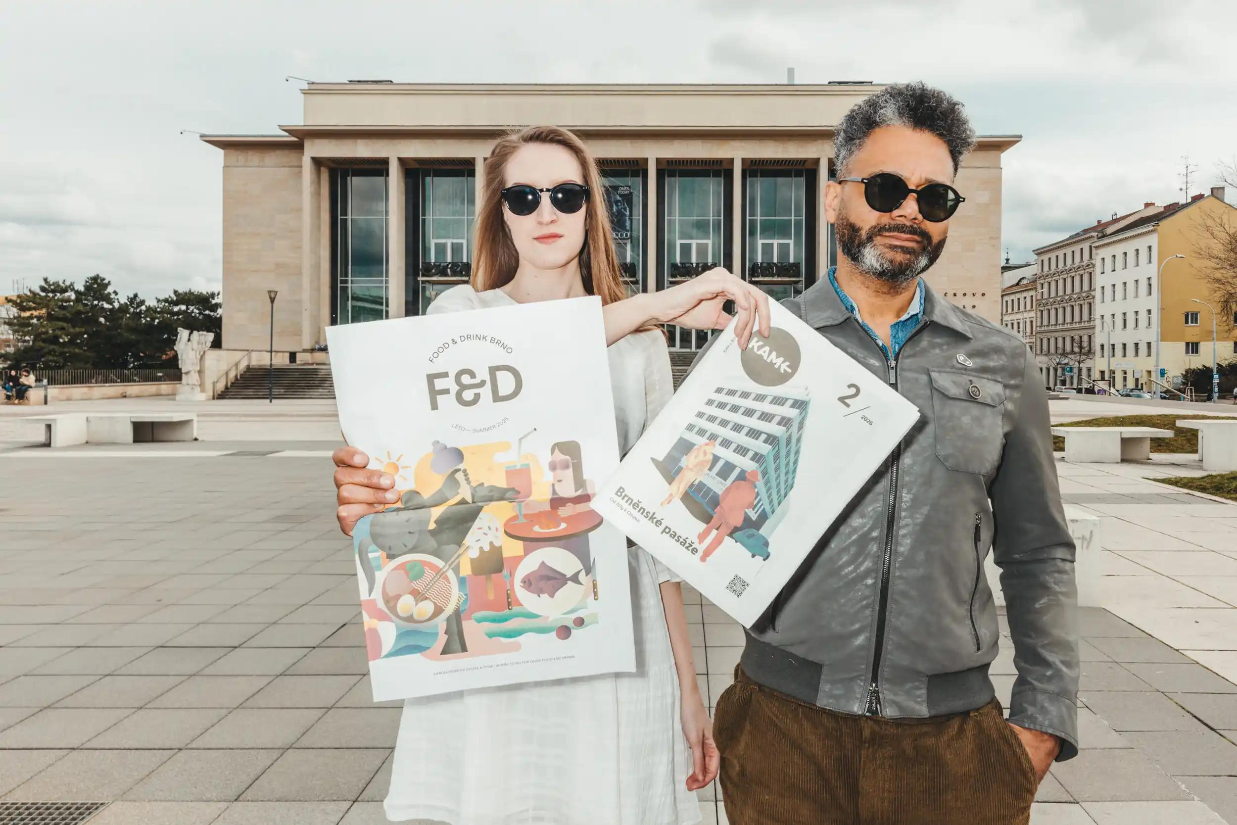 Letní fúze časopisů KAM v Brně a FOOD & DRINK BRNO