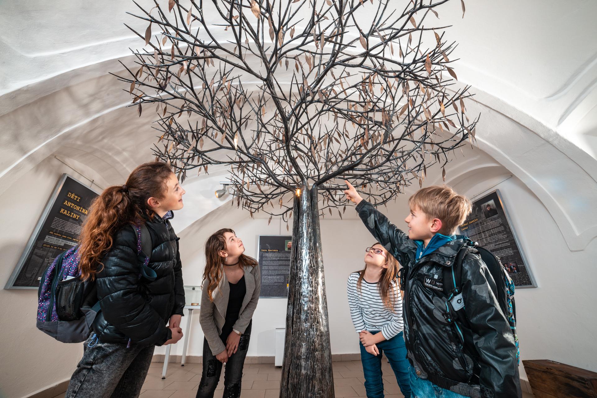 Zastavení na trase věnované Antonínu Kalinovi.