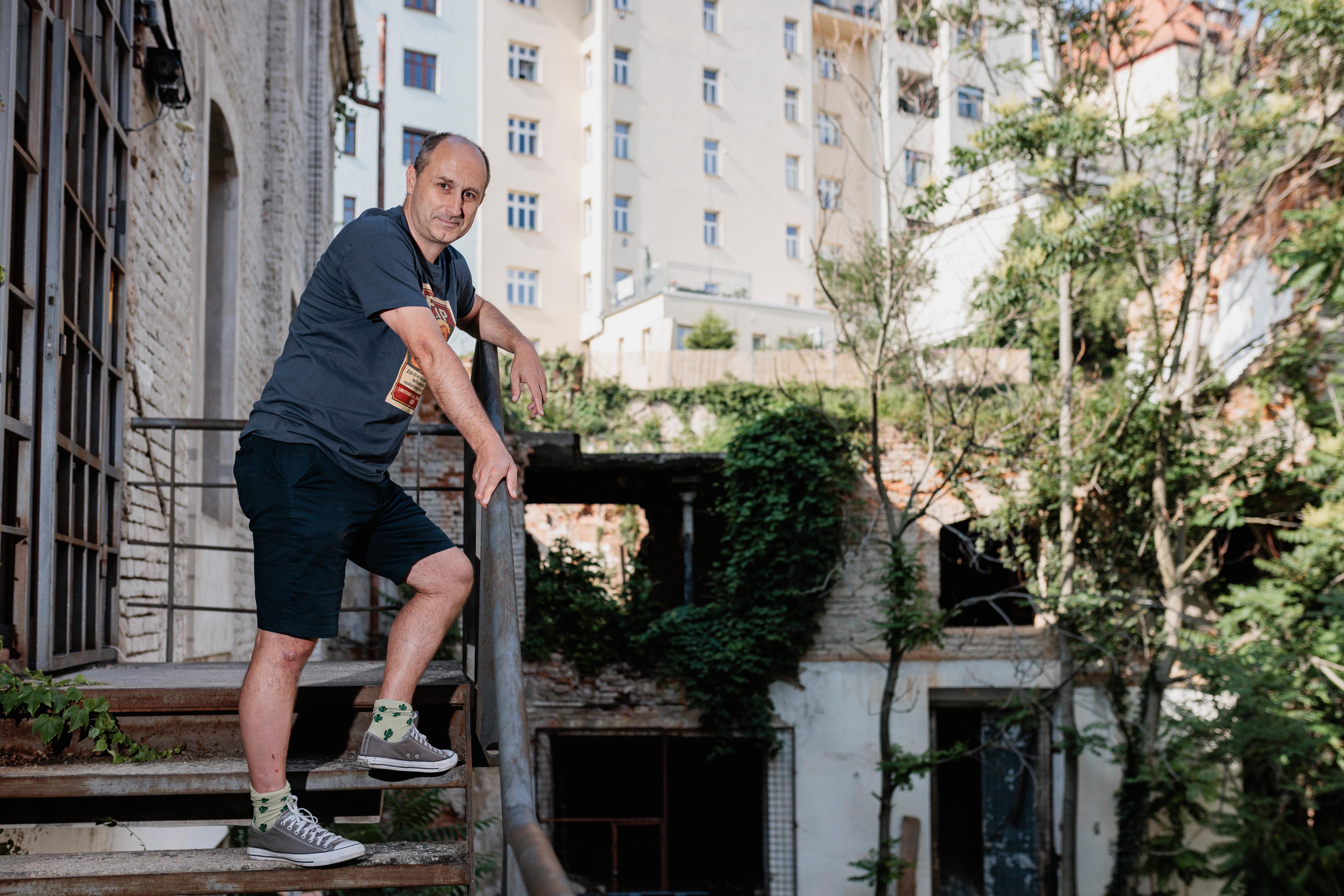 Zbytky zaniklého pivovaru na Pekařské