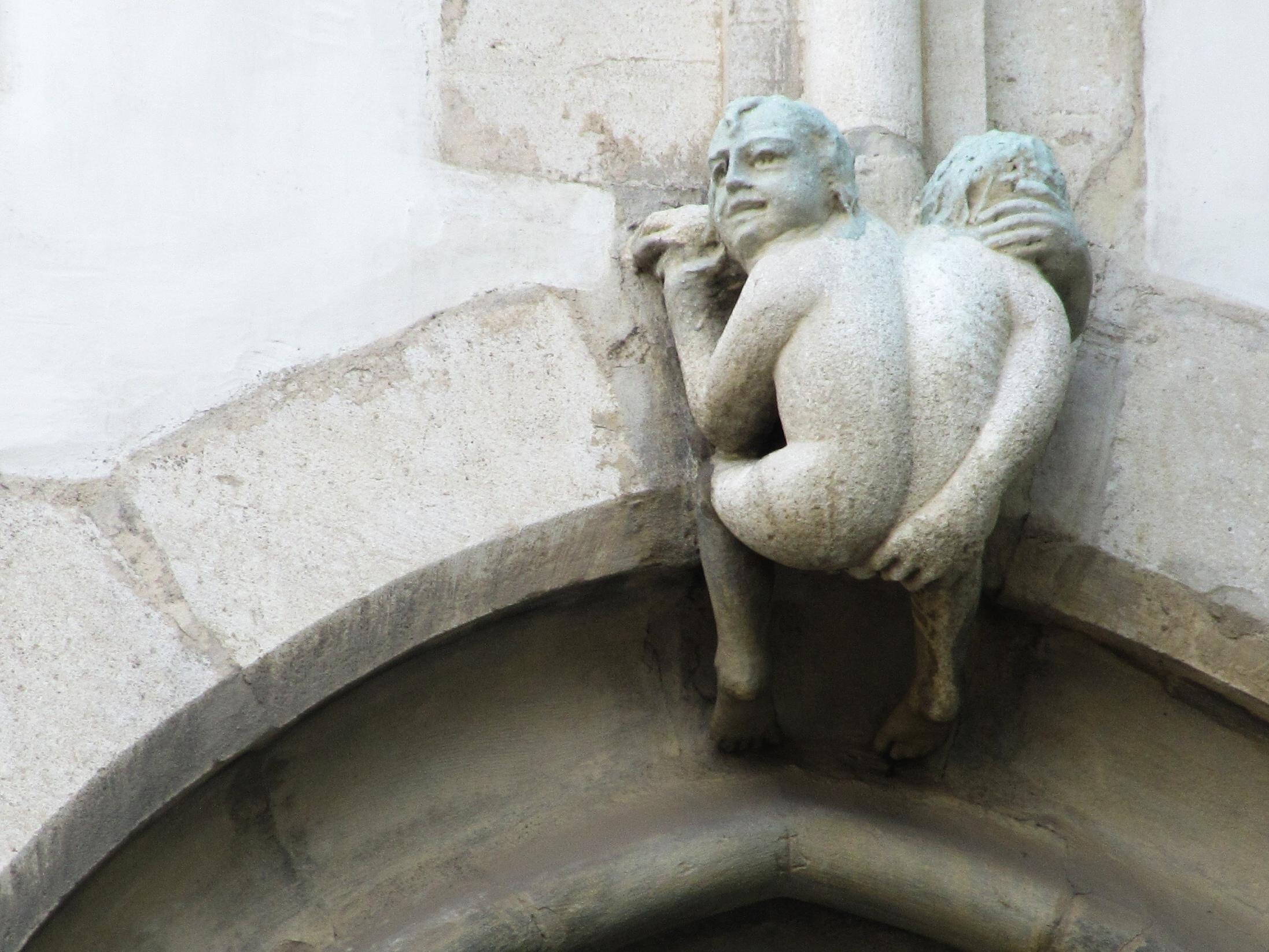 Soška na kostele sv. Jakuba