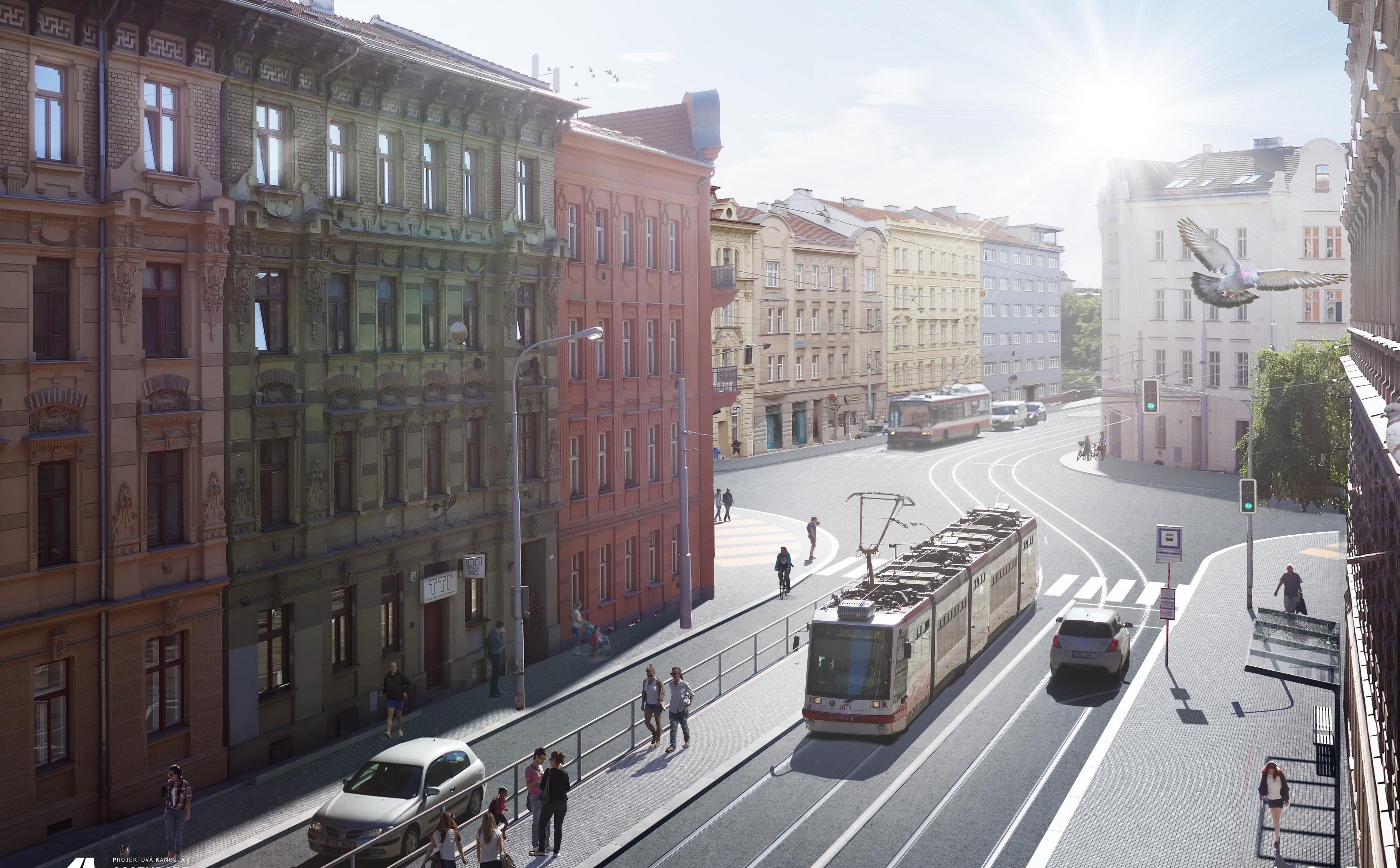 Vizualizace Údolní