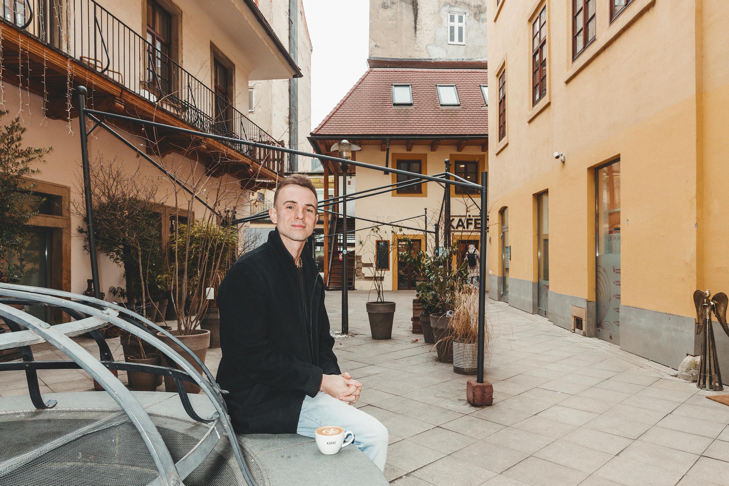 Nádvoří domu U Kamenné panny