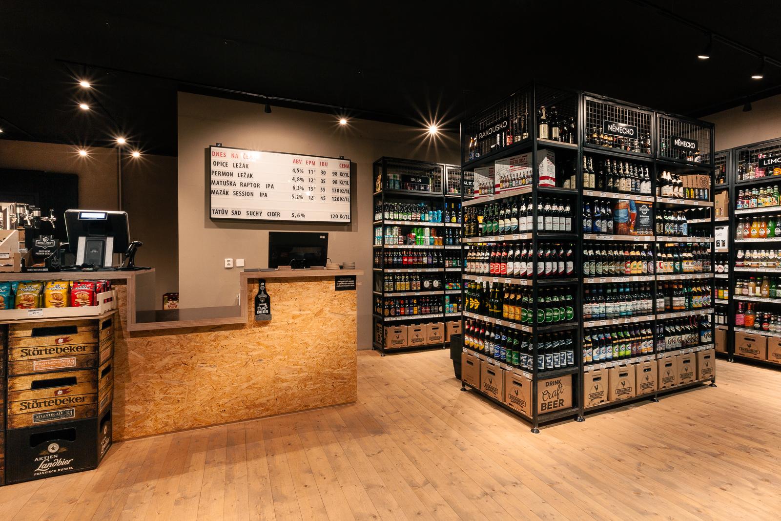 Kamenná prodejna Beershop.cz