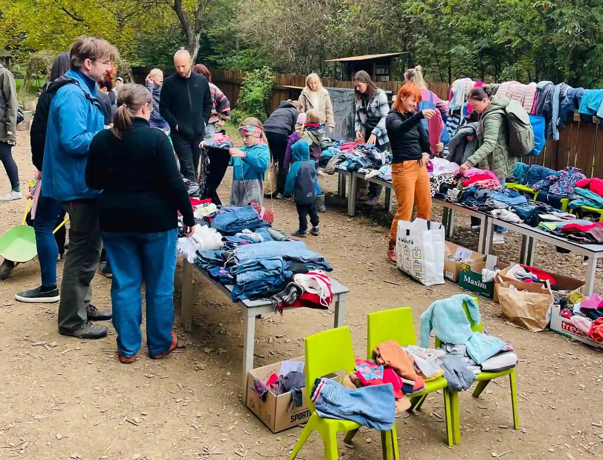 Dobročinný swap/bazárek v Divočině