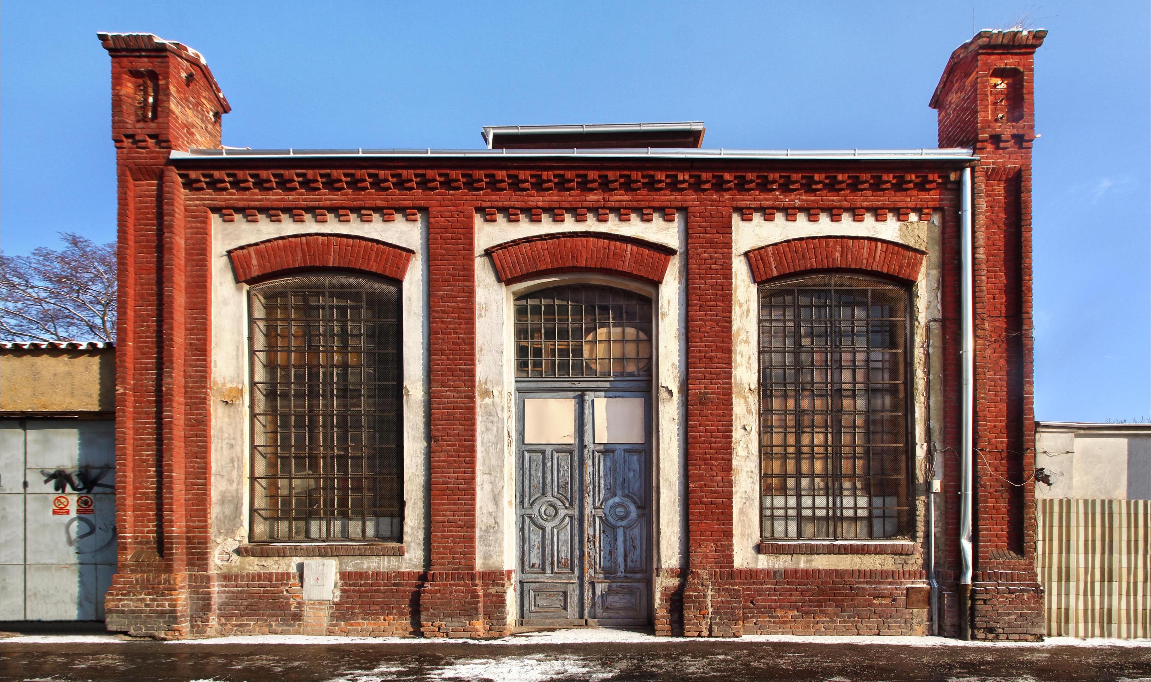 Dochovaná budova První brněnské elektrárny