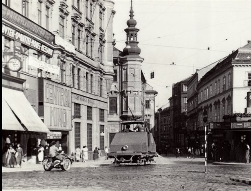 The Empire Bio Co. přejmenované na Kino Centrál - za první republiky