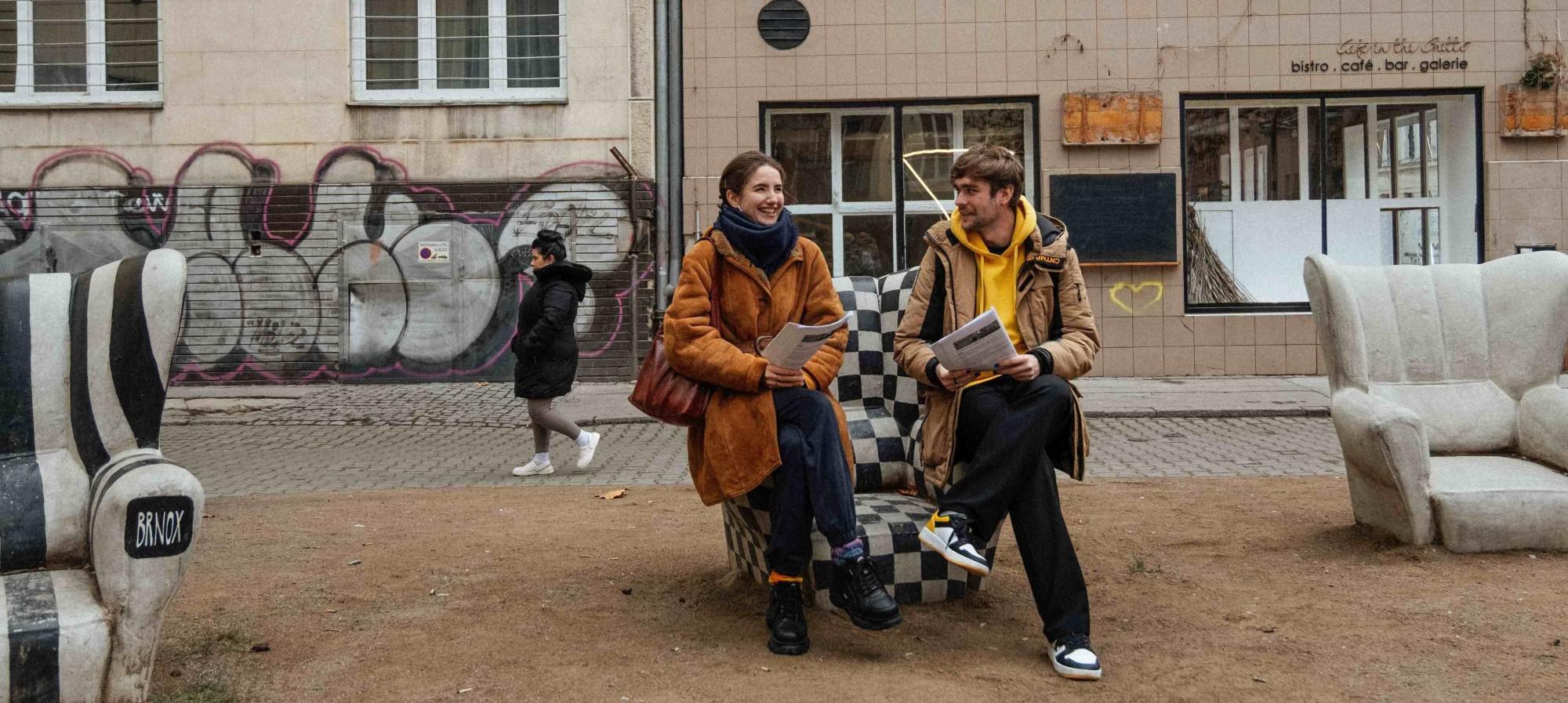 Součástí festivalu jsou audiostezky Tour de Galleries