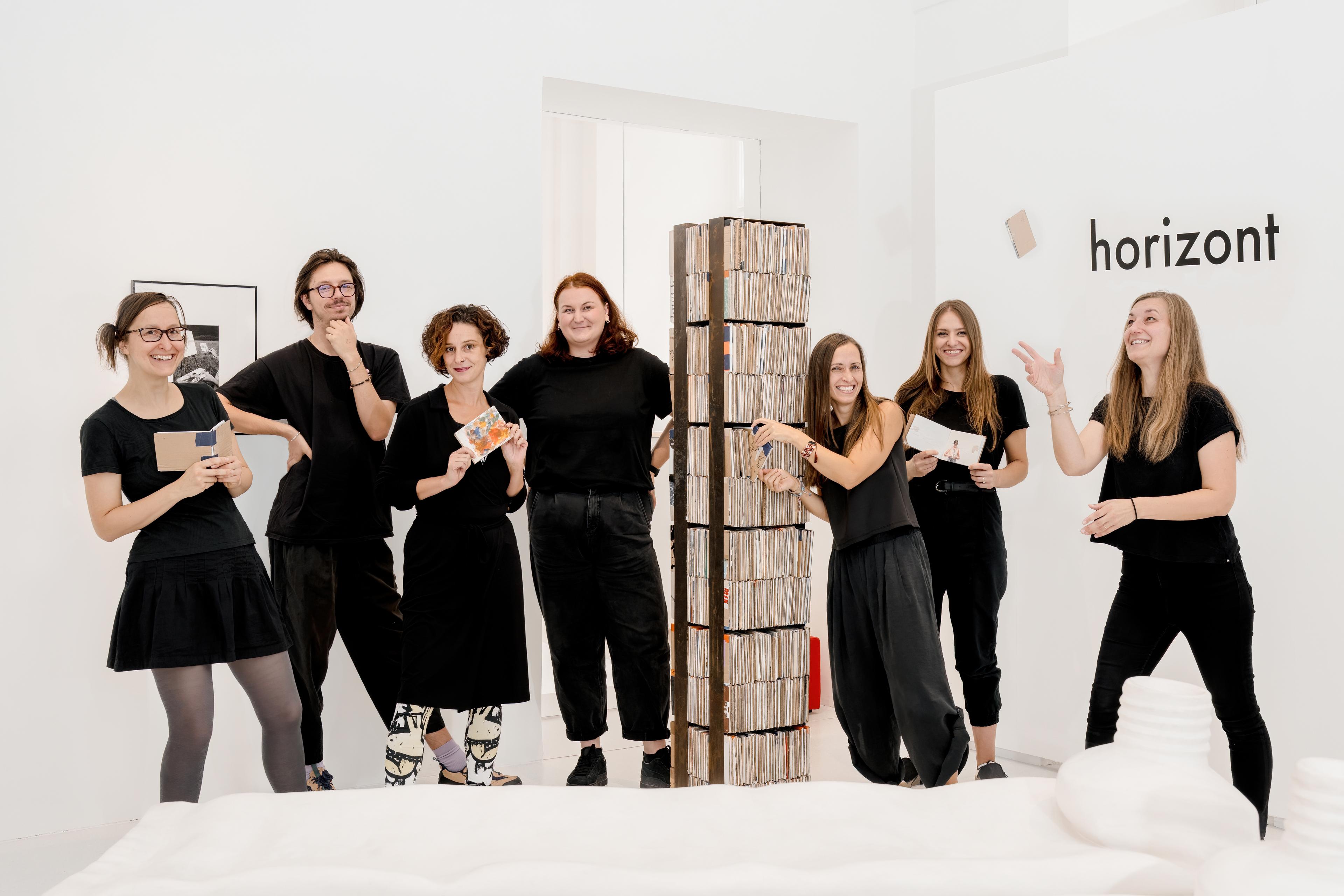 Michaela Gerichová (uprostřed) se svými kolegy.