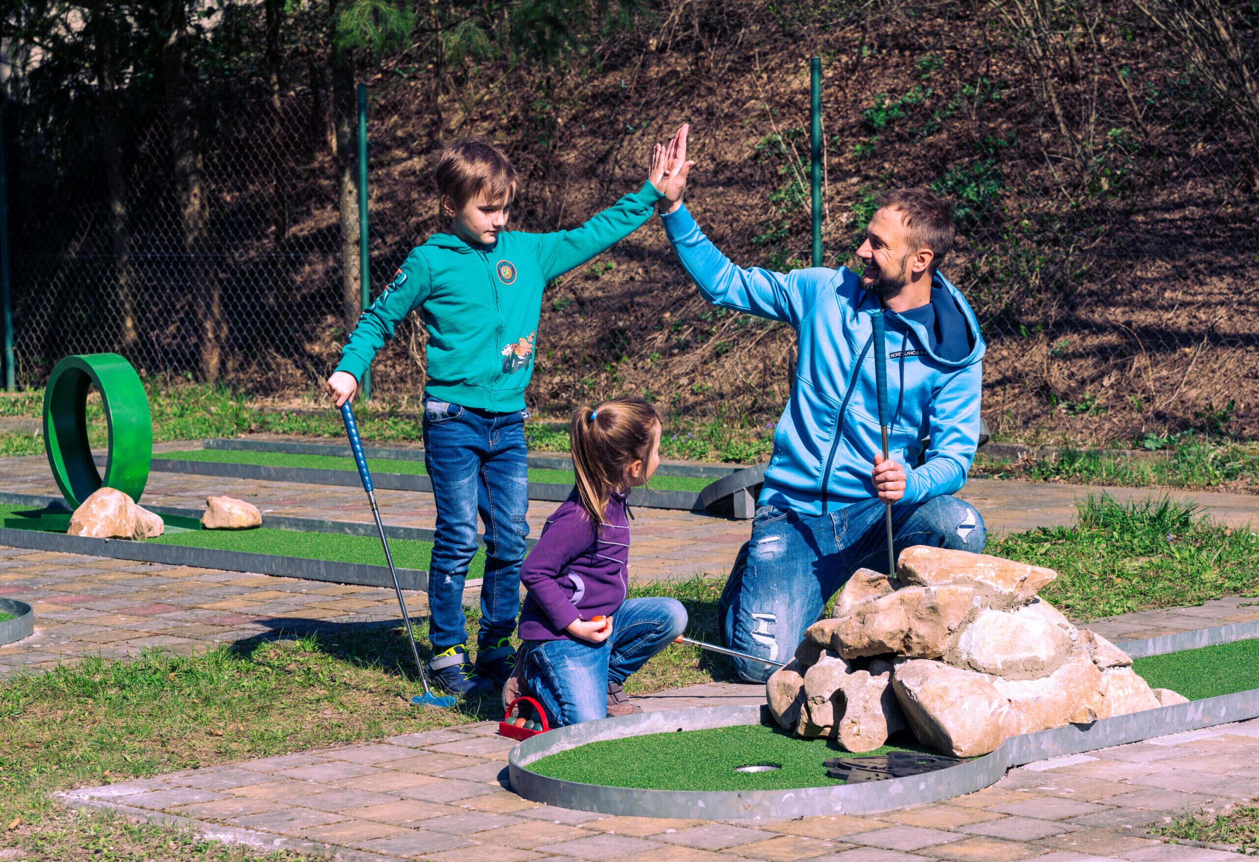 Minigolf Liška.