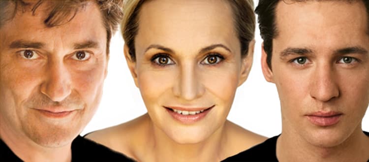 Monika Absolonová, Jan Nedbal, Saša Rašilov