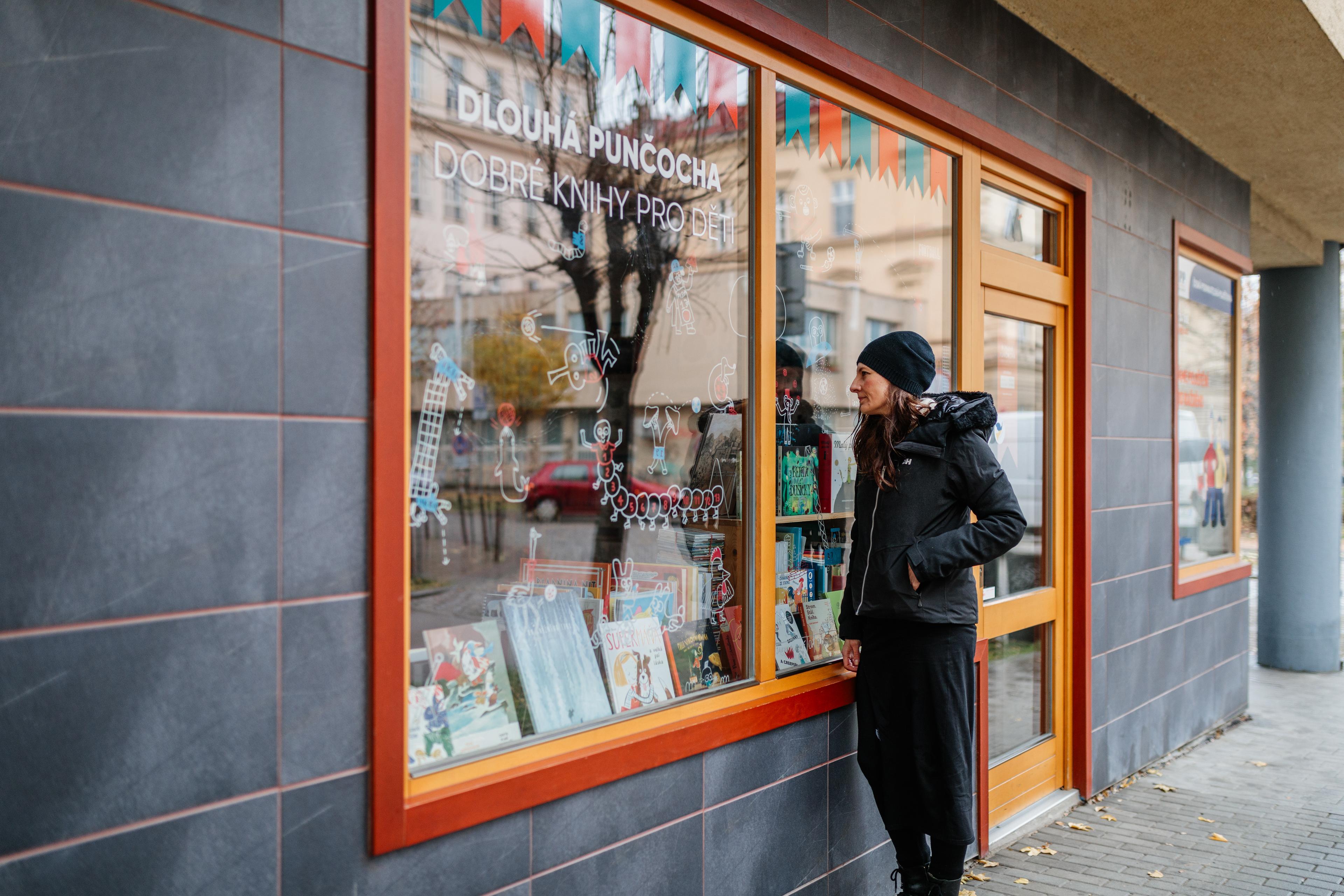 Knihkupectví Dlouhá punčocha.