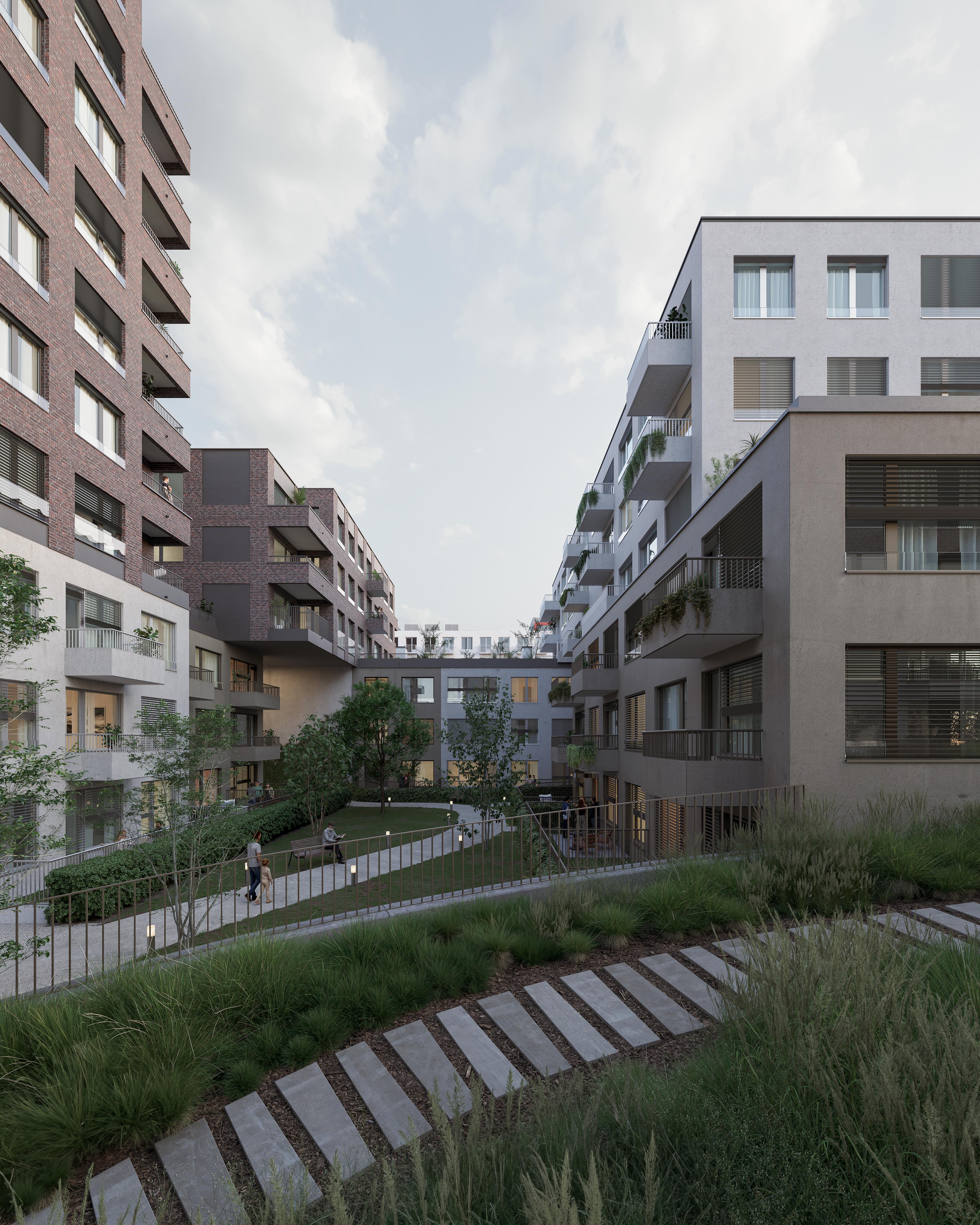 Vnitroblok rezidence Cubicum