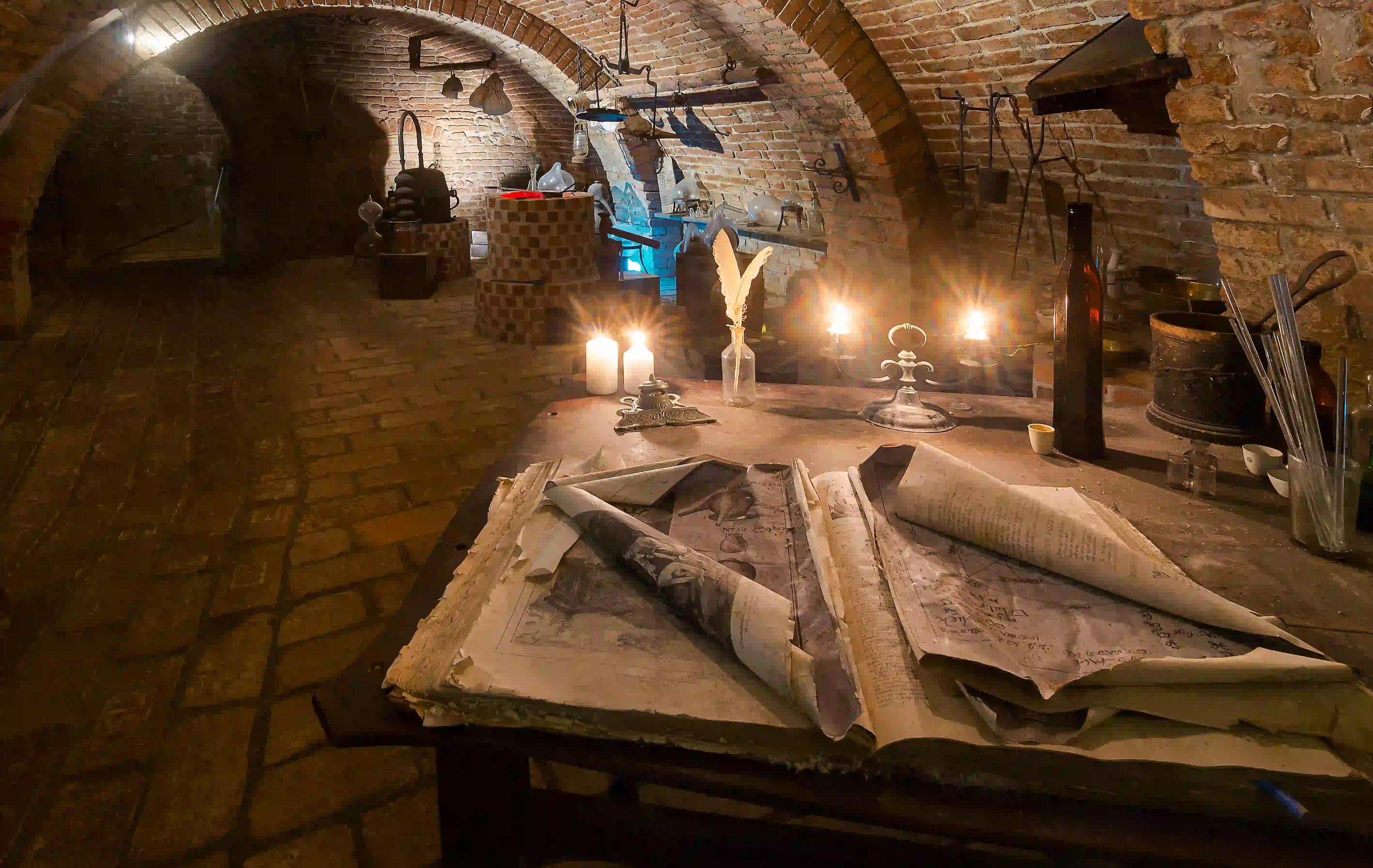 Labyrint pod Zelným trhem.