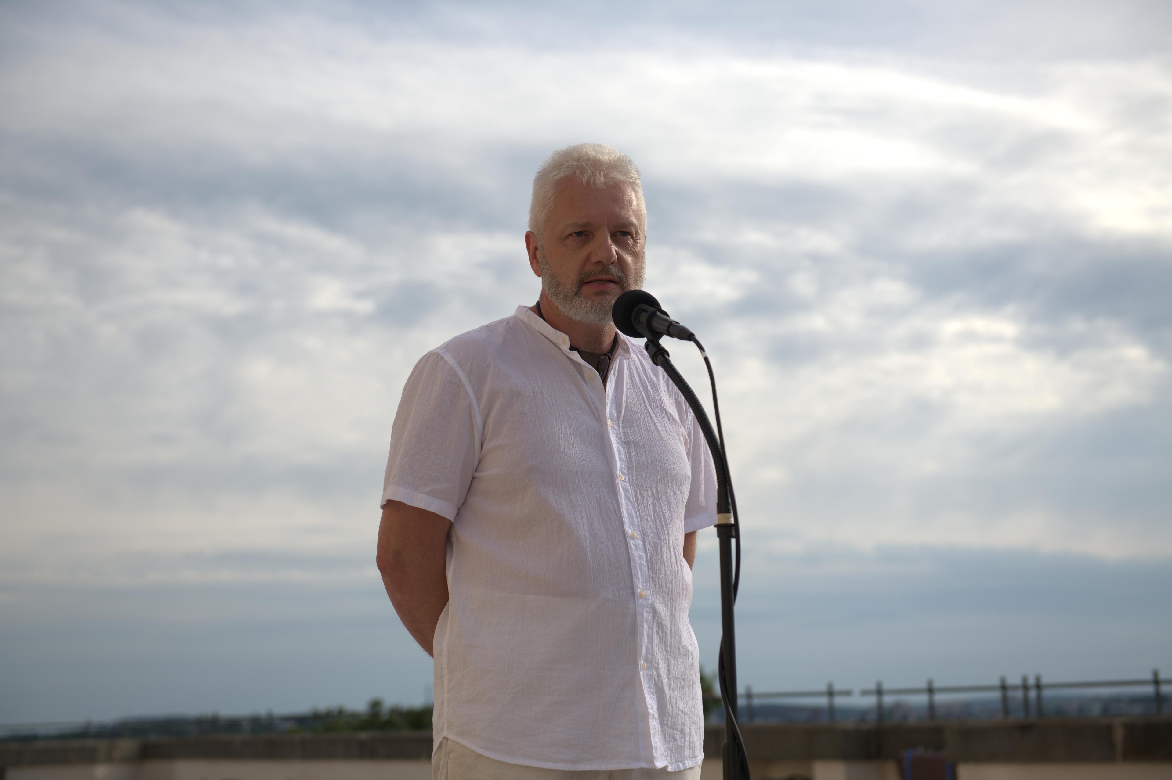 Jindřich Chatrný, vedoucí Oddělení dějin architektury Muzea města Brna.