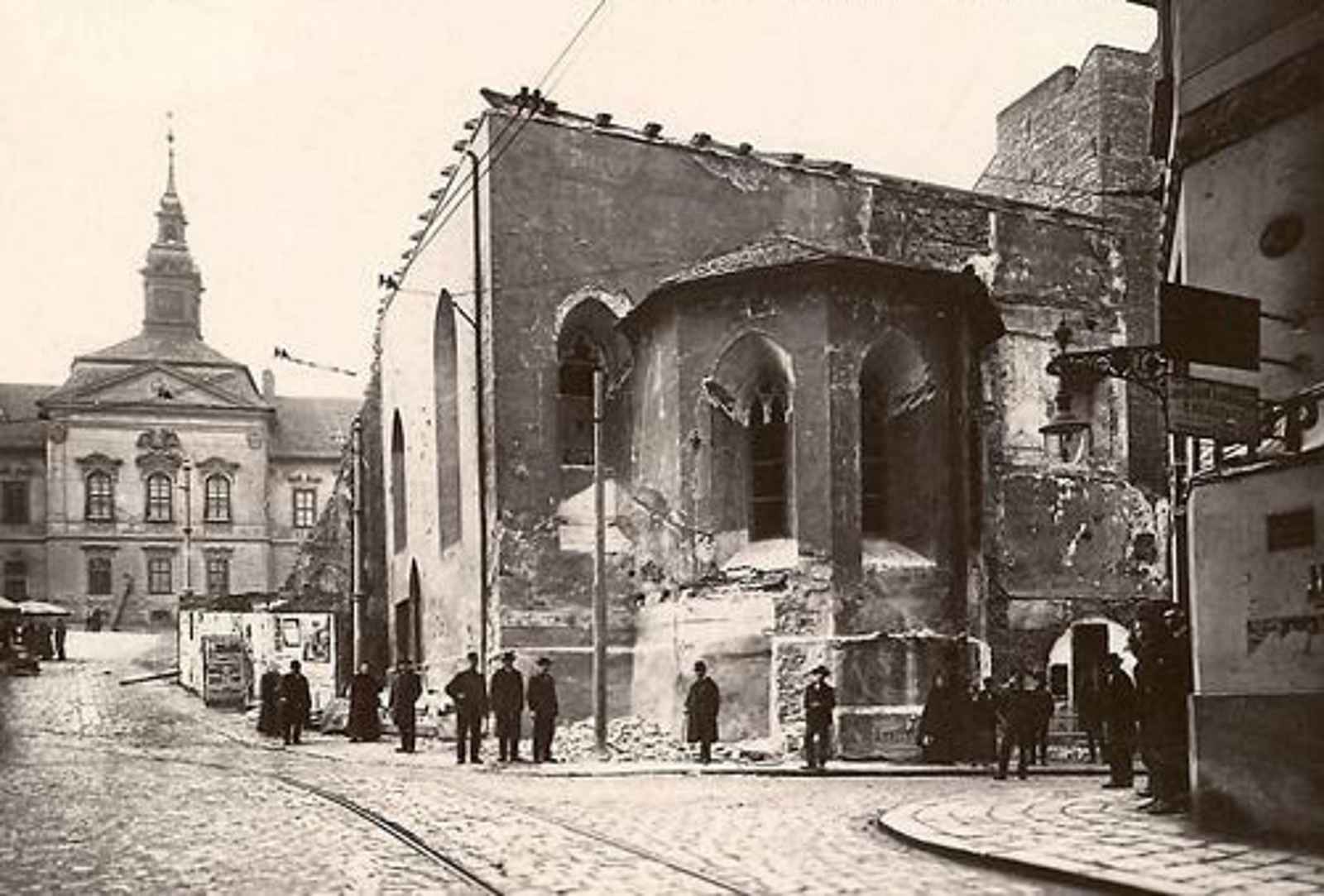 Královská kaple v roce 1908