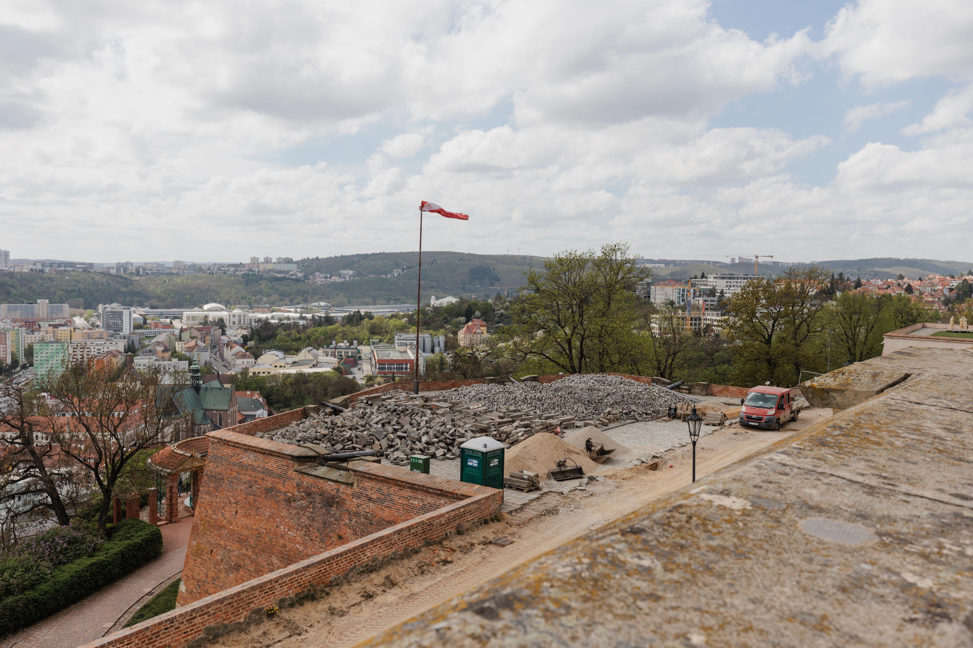 Nacisty obnovený bastion. Toho času taktéž v rekonstrukci