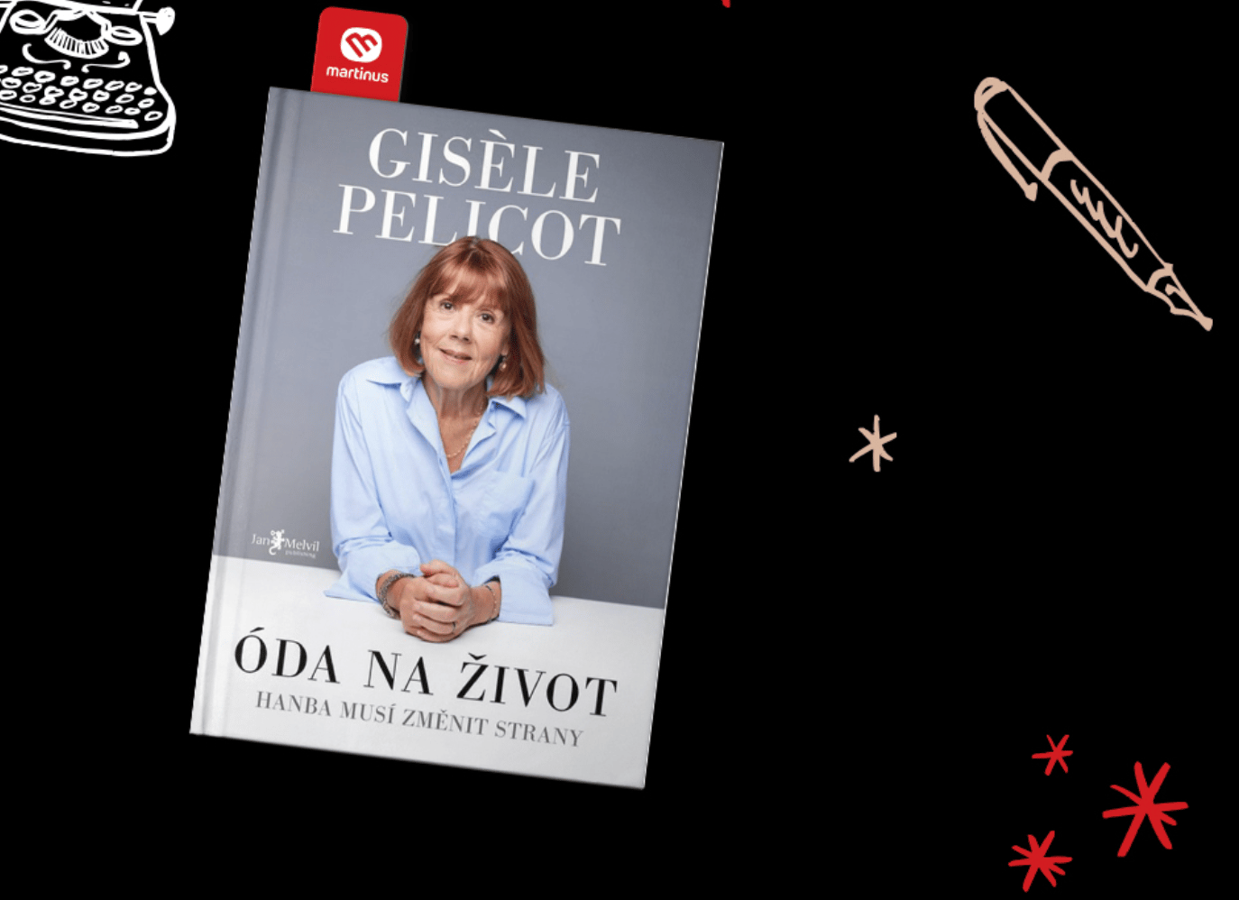 Křest a debata: Óda na život Gisèle Pelicot