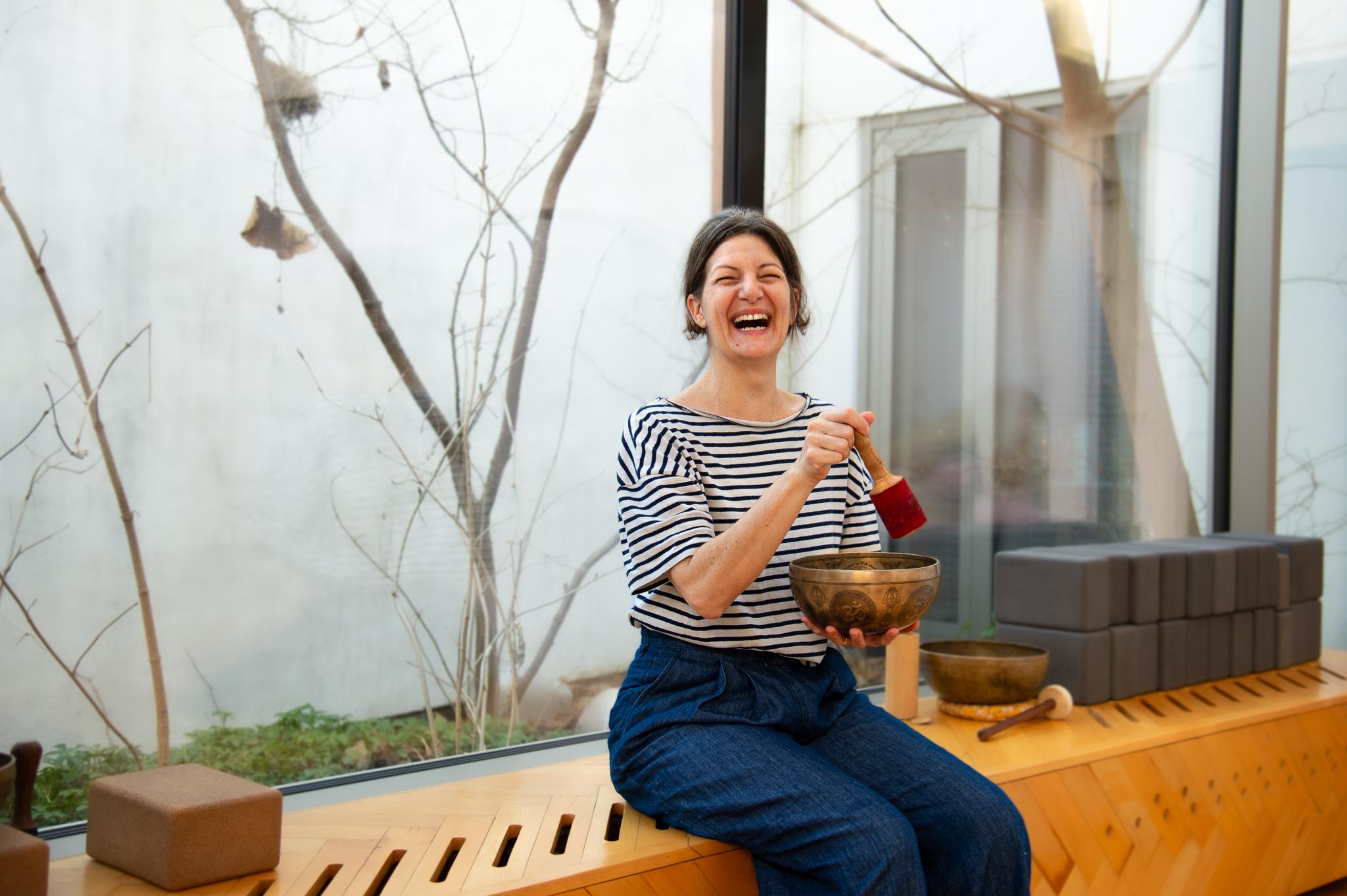 Christina Smutny je spoluzakladatelkou Yoga Garden Brno