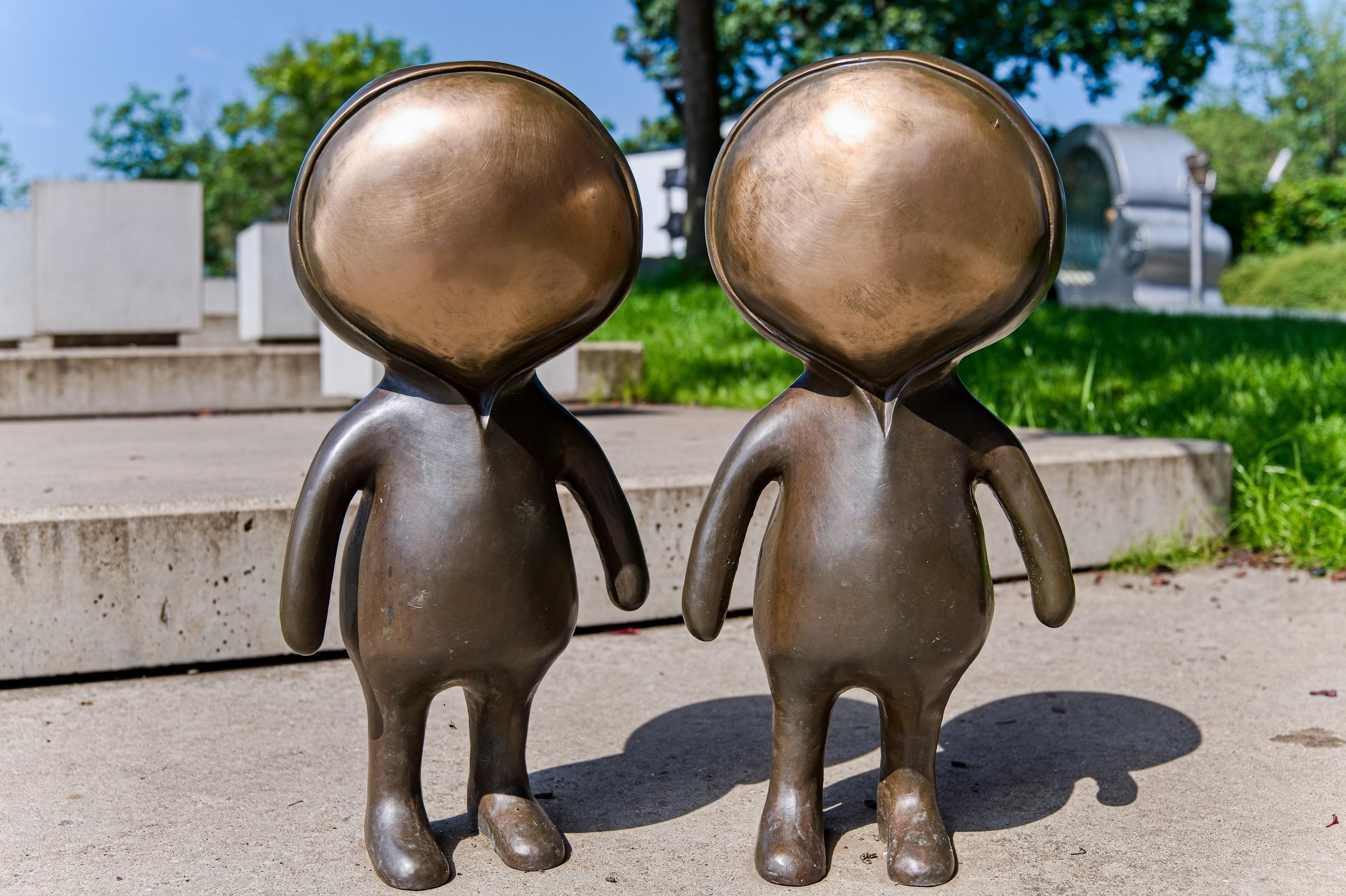 Párek Fegurdů u hvězdárny.