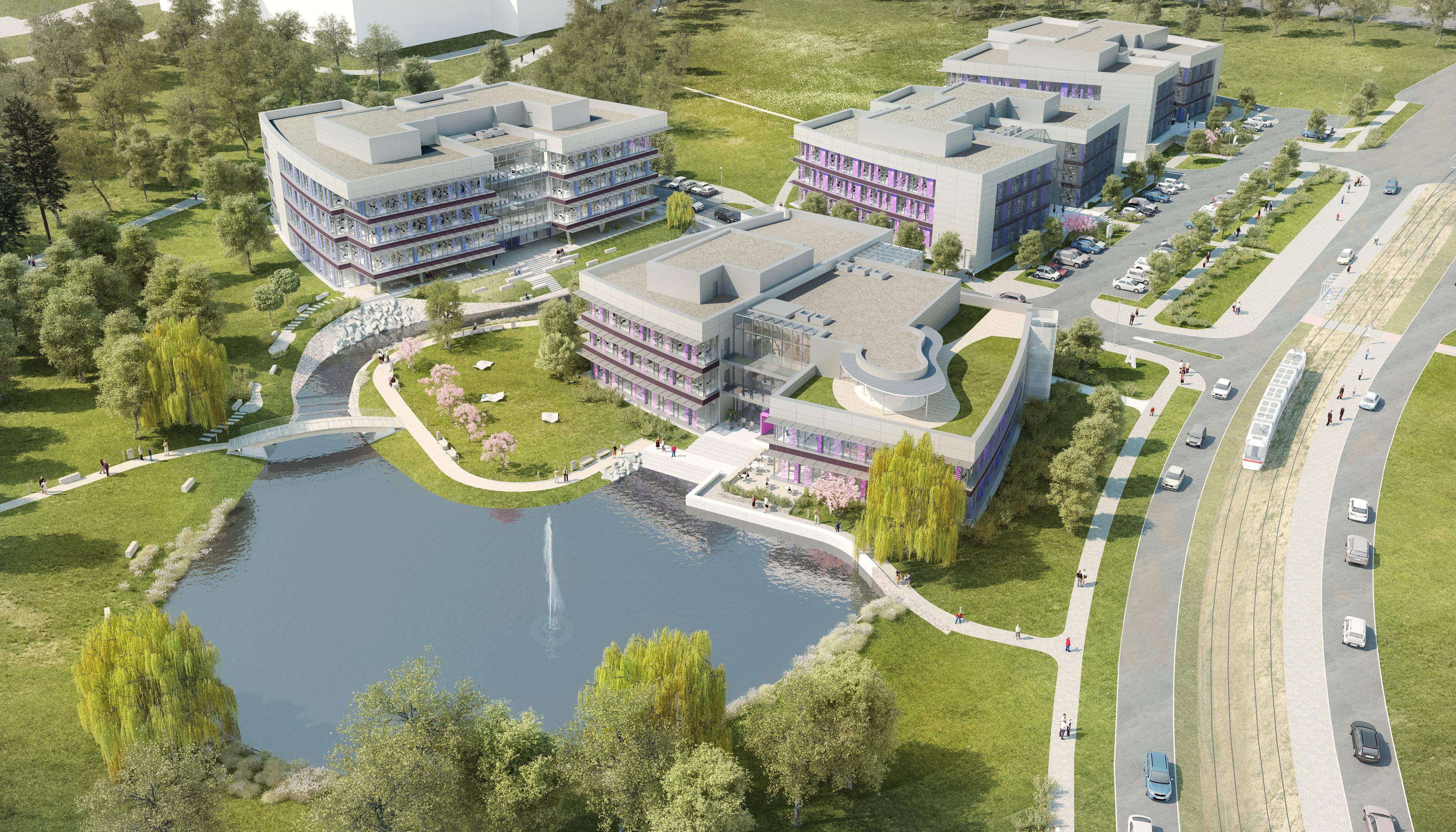 Nová výstavba v Technologickém parku