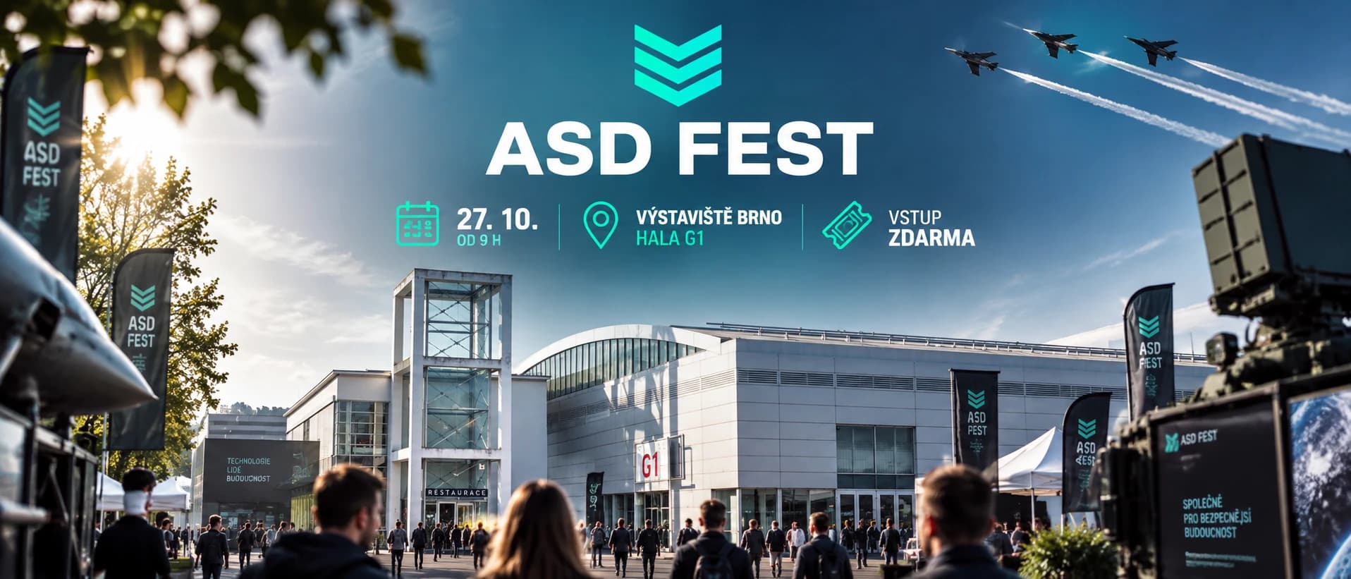 ASD Fest se uskuteční 27. října 2026 v pavilonu G1 na brněnském výstavišti