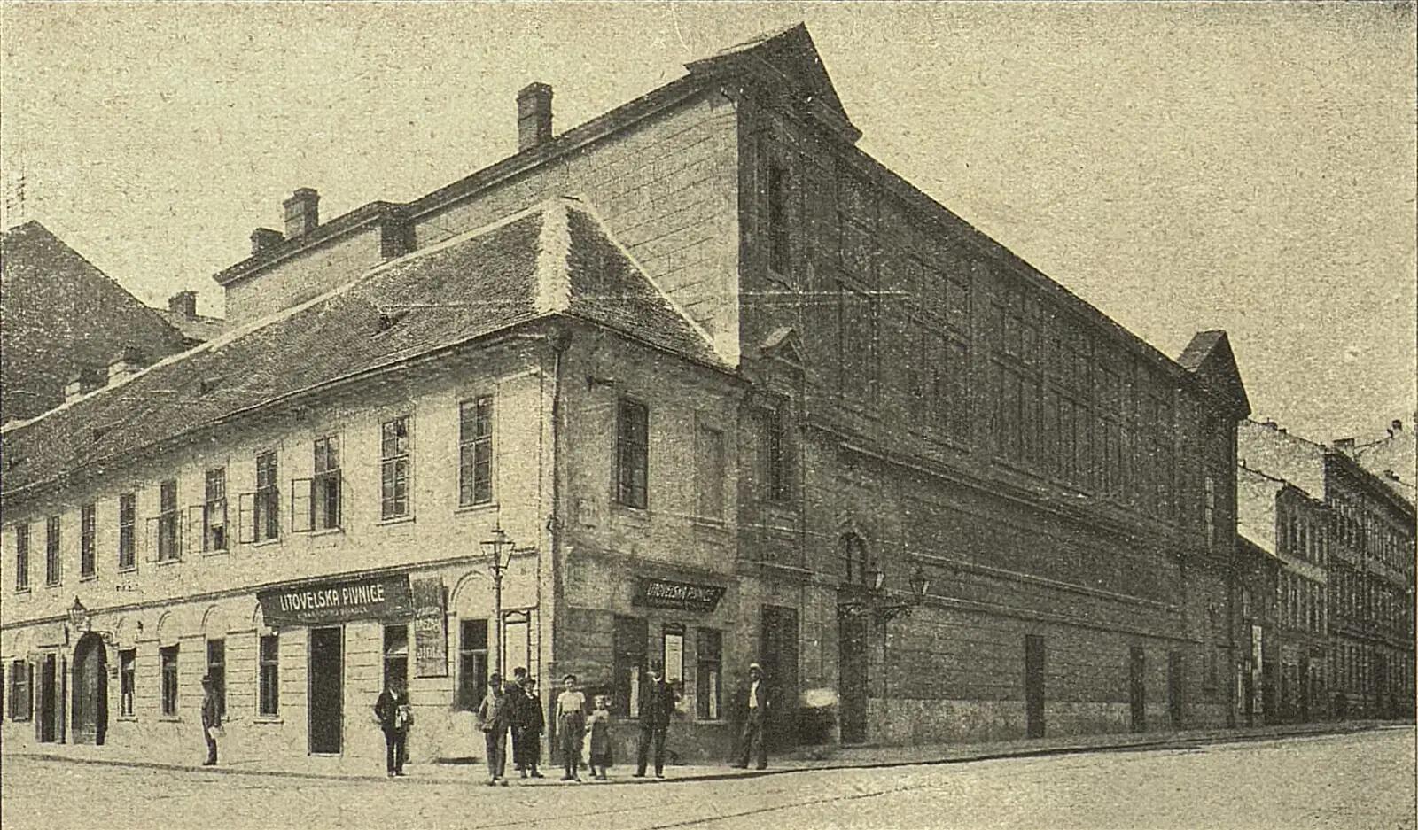 České prozatímní národní divadlo na Veveří