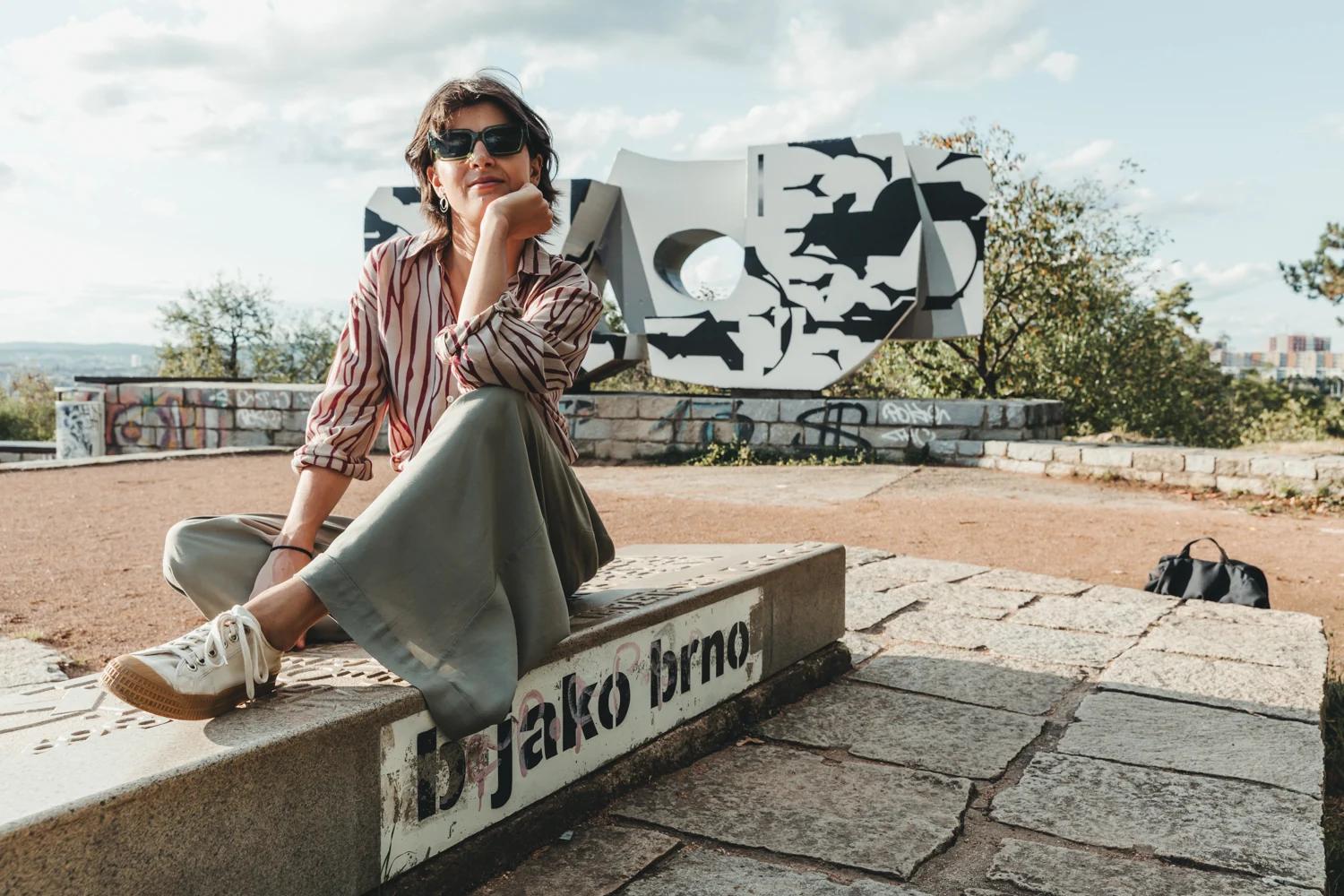 Vyhlídka na Bílé hoře.