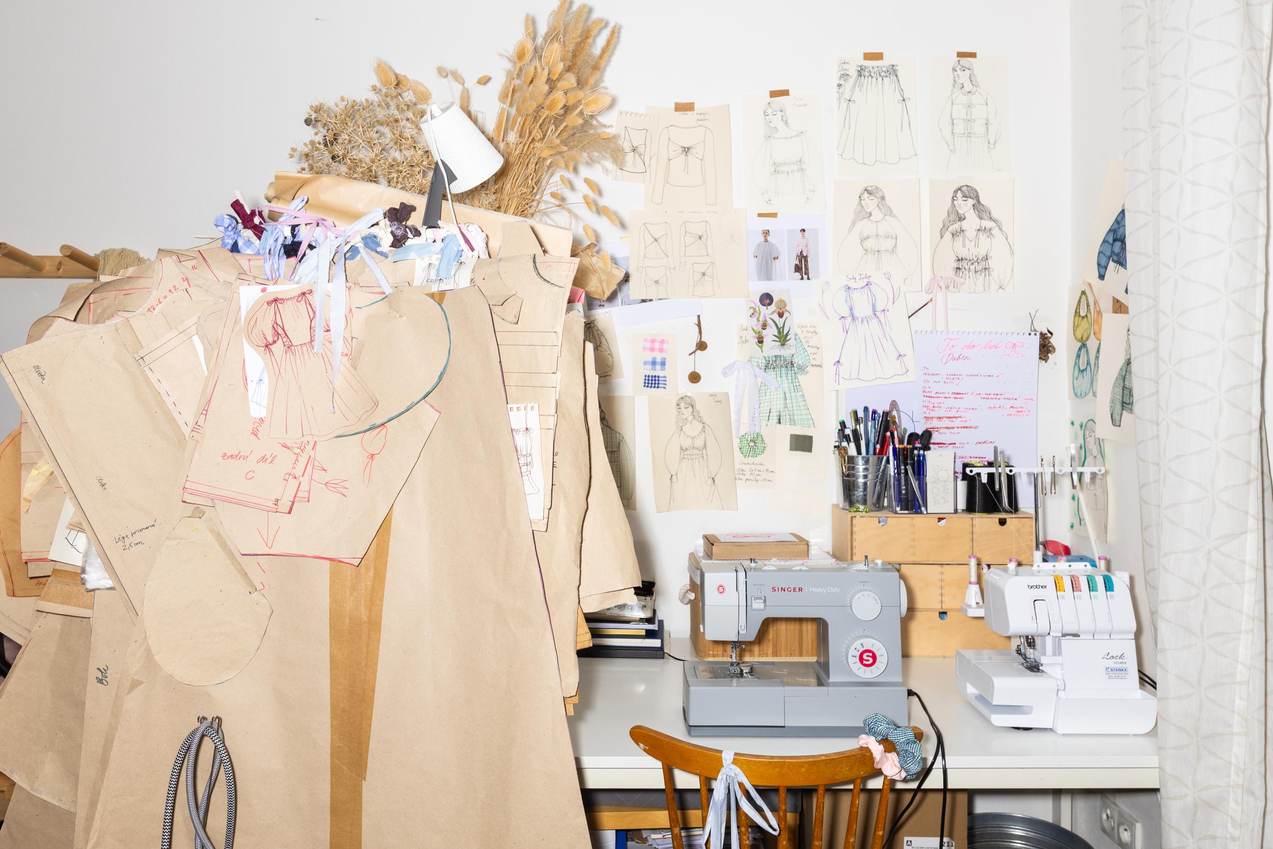 V ateliéru Johany Skálové