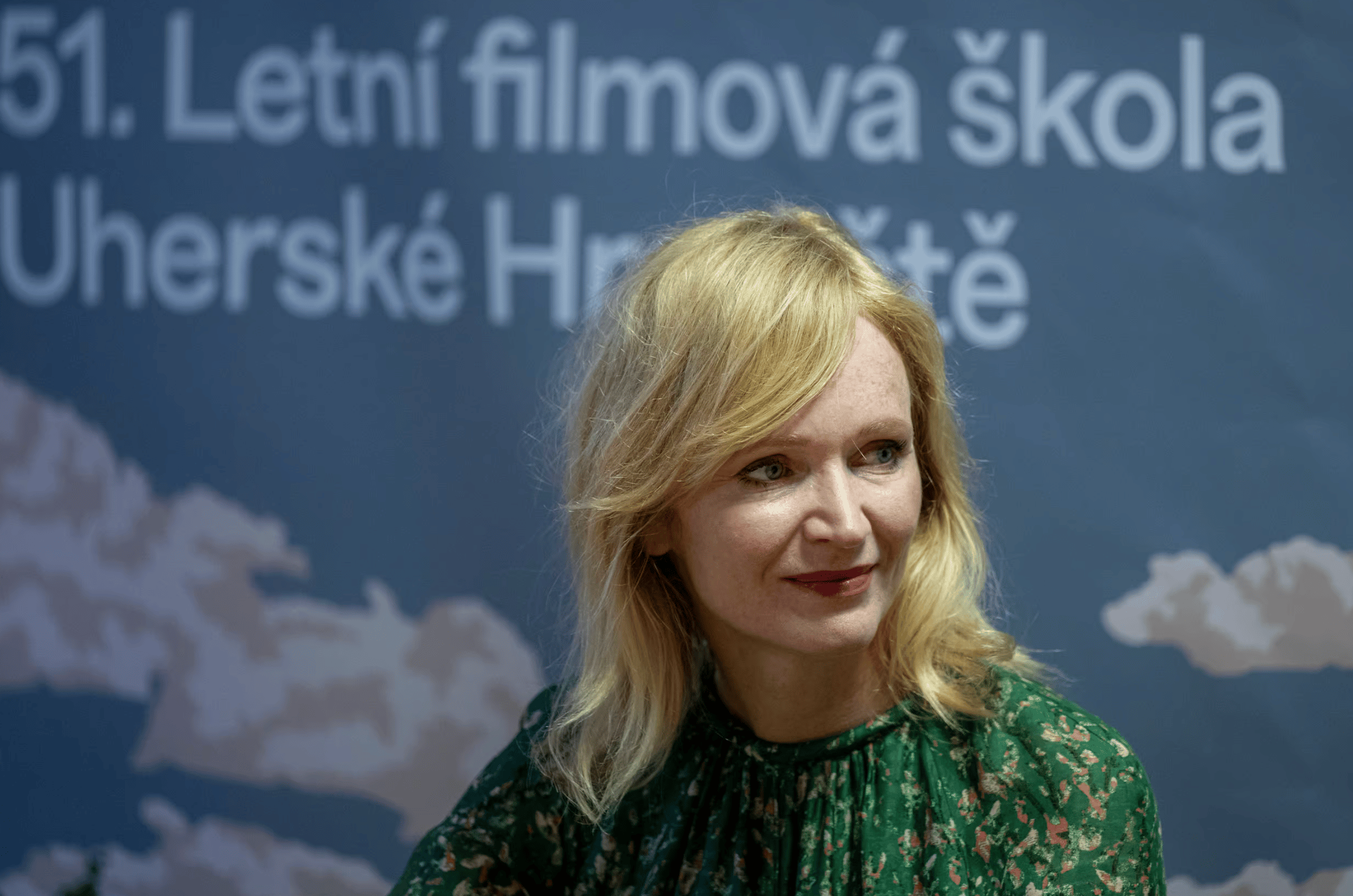 Česká herečka Aňa Geislerová dorazila na Filmovku poněkolikáté.