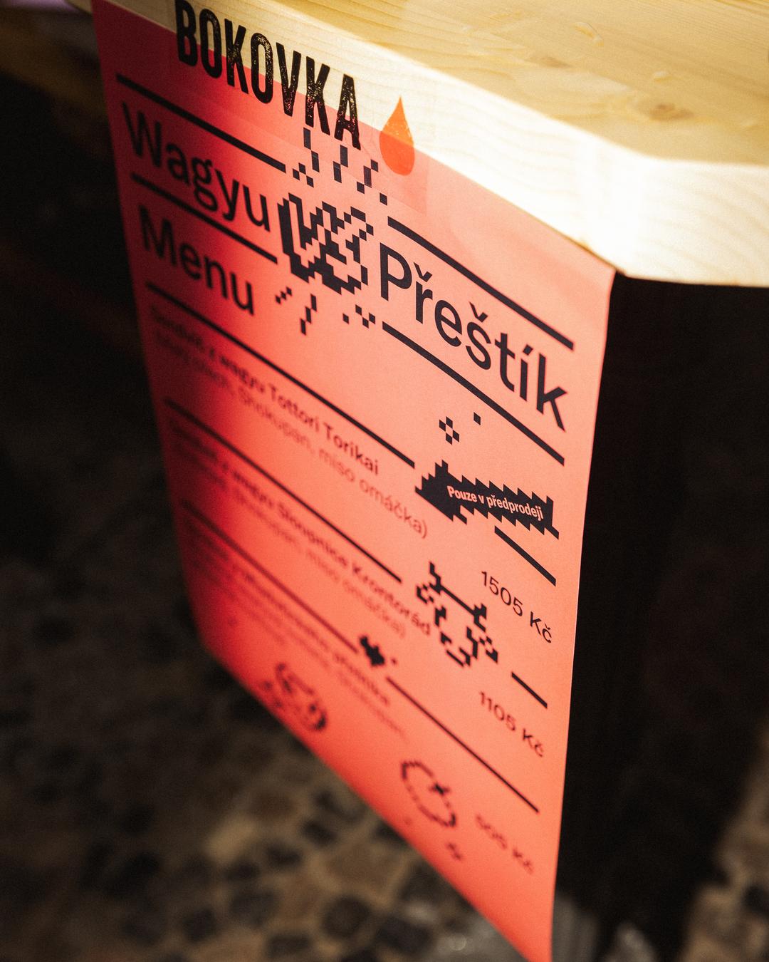 Pop-up wagyu vs. přeštík menu