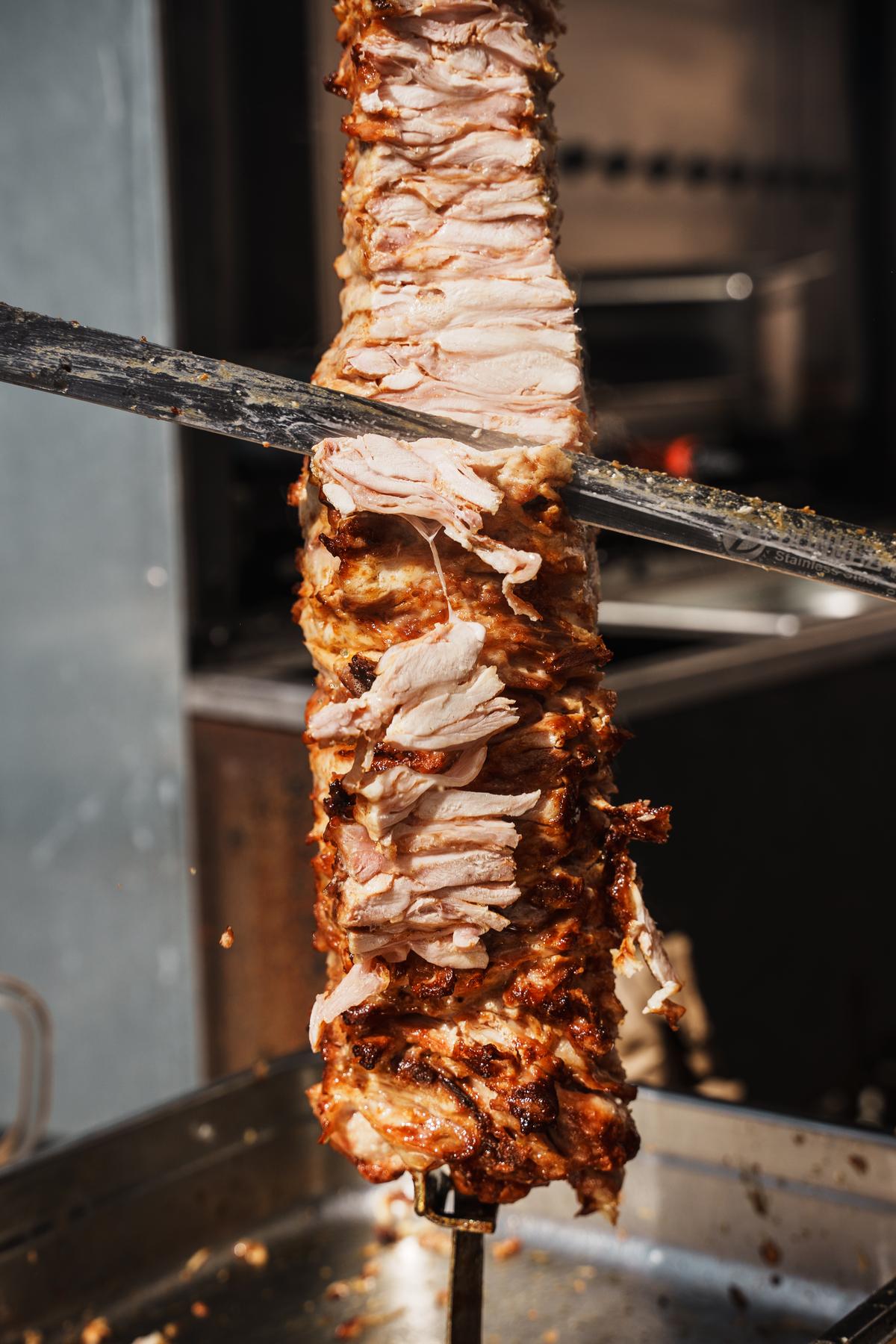 Kebab na dvorku Bufetu