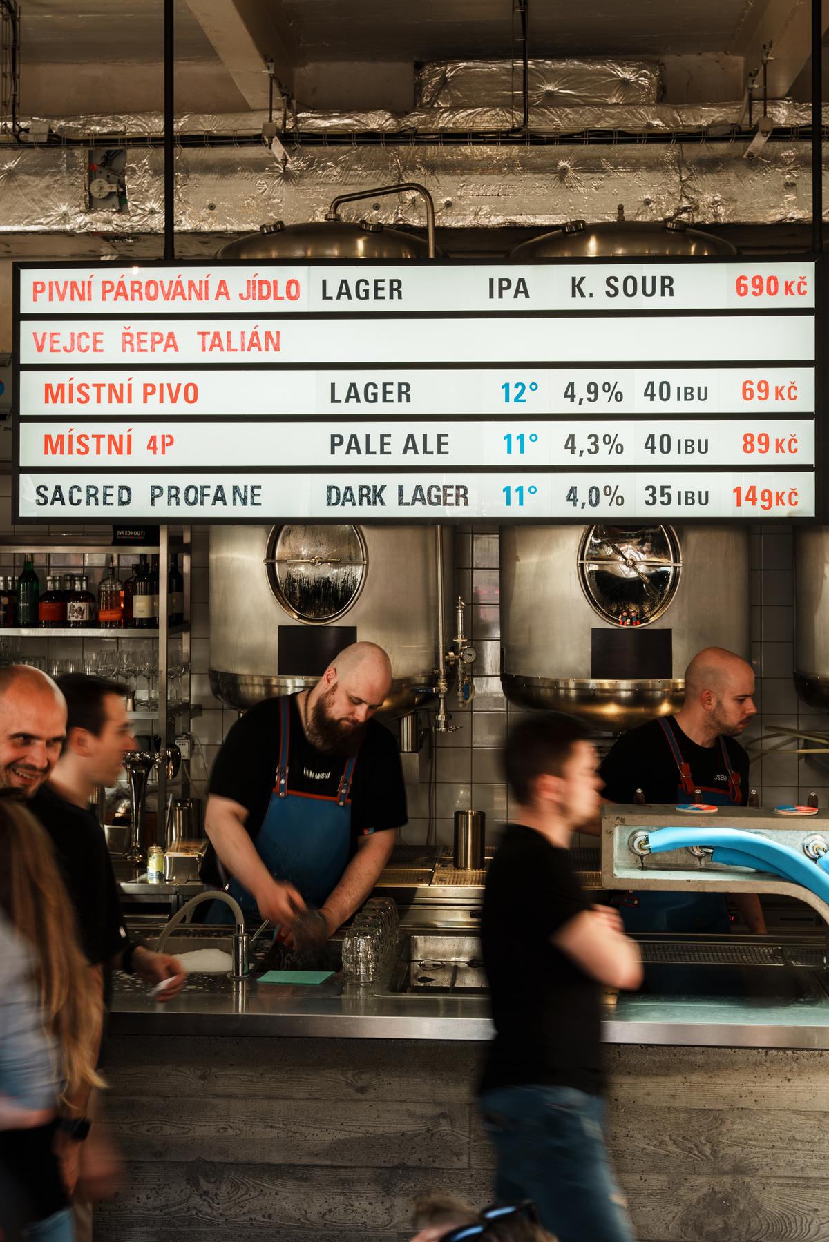 Nabídka u Dvou kohoutů.