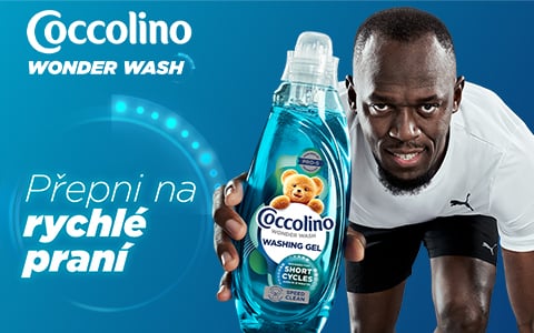 Coccolino Wonder Wash, Přepni na rychlé praní