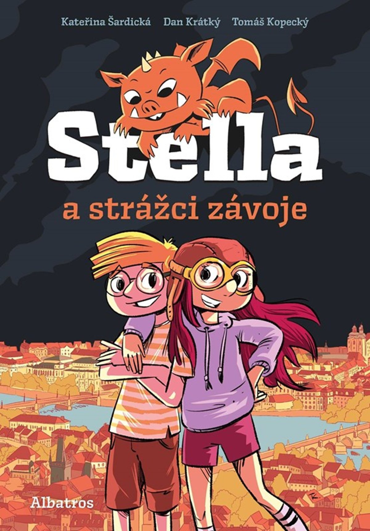 kniha Stella a strážci závoje kniha Stella a strážci závoje